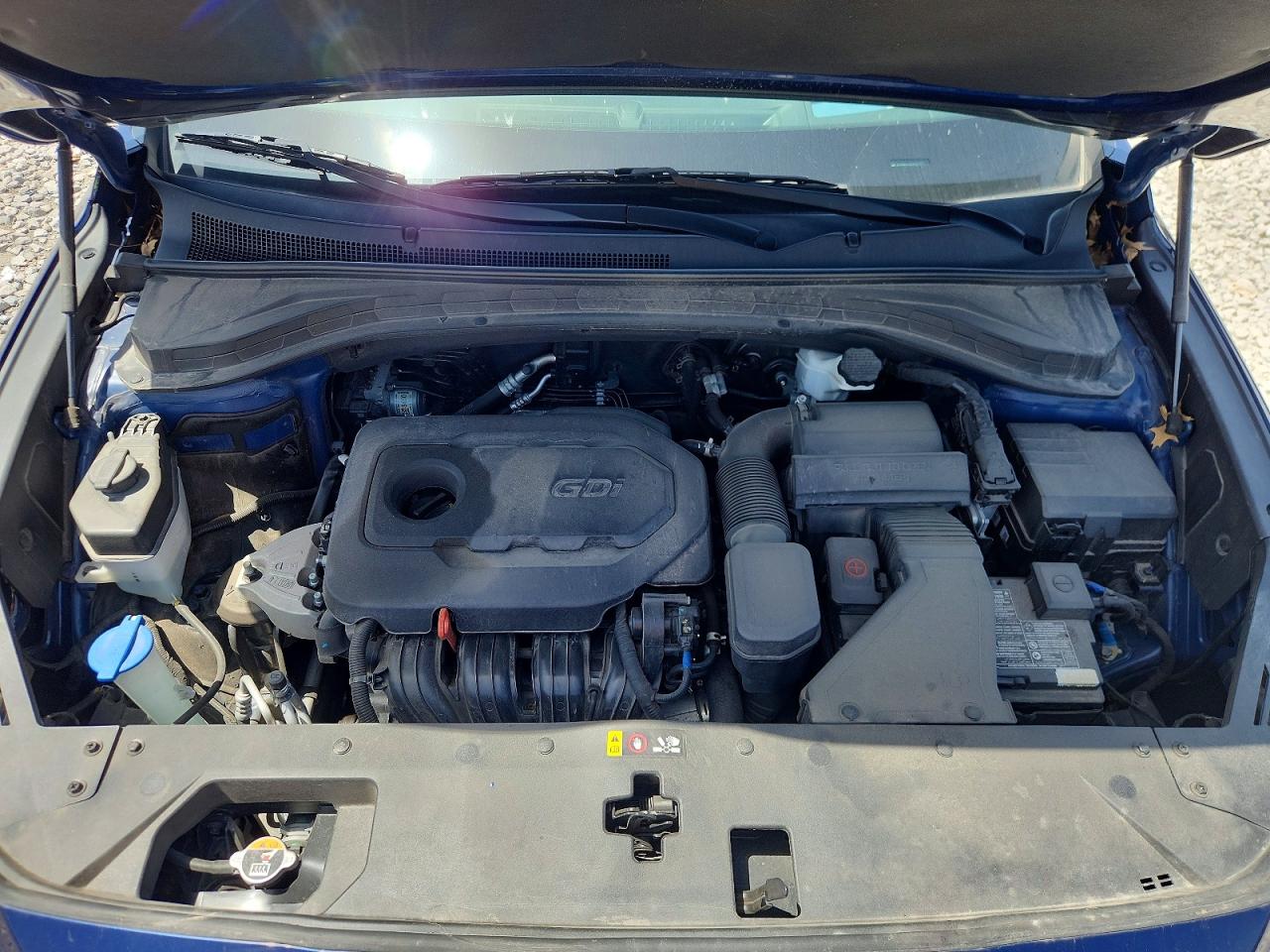2020 Hyundai Santa Fe Limited Blue vin: 5NMS5CAD3LH171911