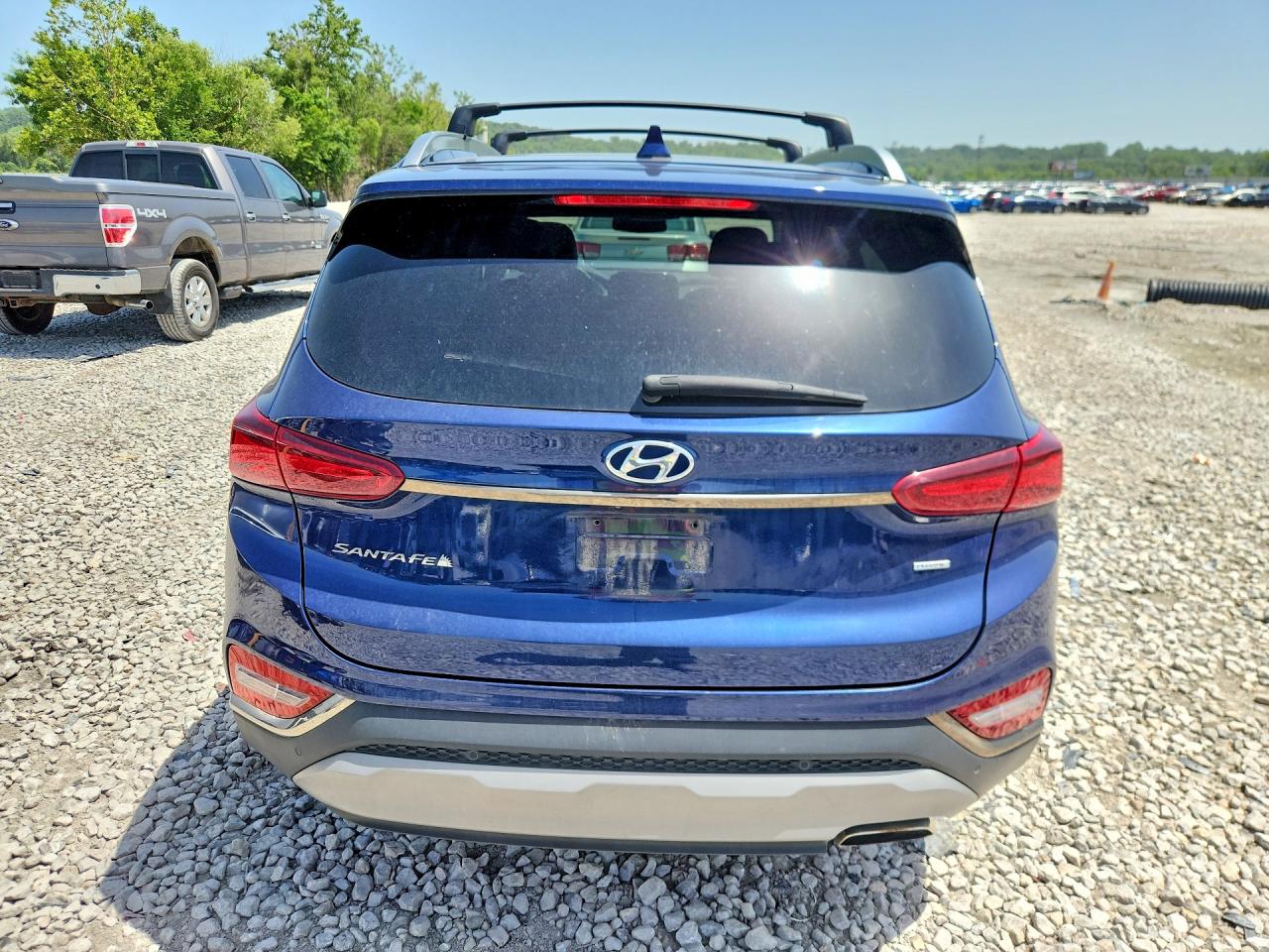 2020 Hyundai Santa Fe Limited Blue vin: 5NMS5CAD3LH171911