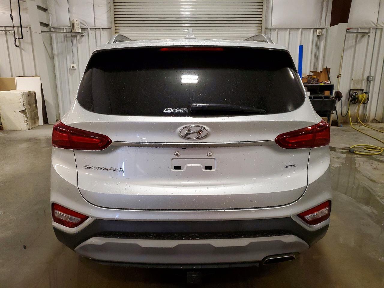 2019 Hyundai Santa Fe Ultimate 2.4l Silver vin: 5NMS5CAD4KH004066