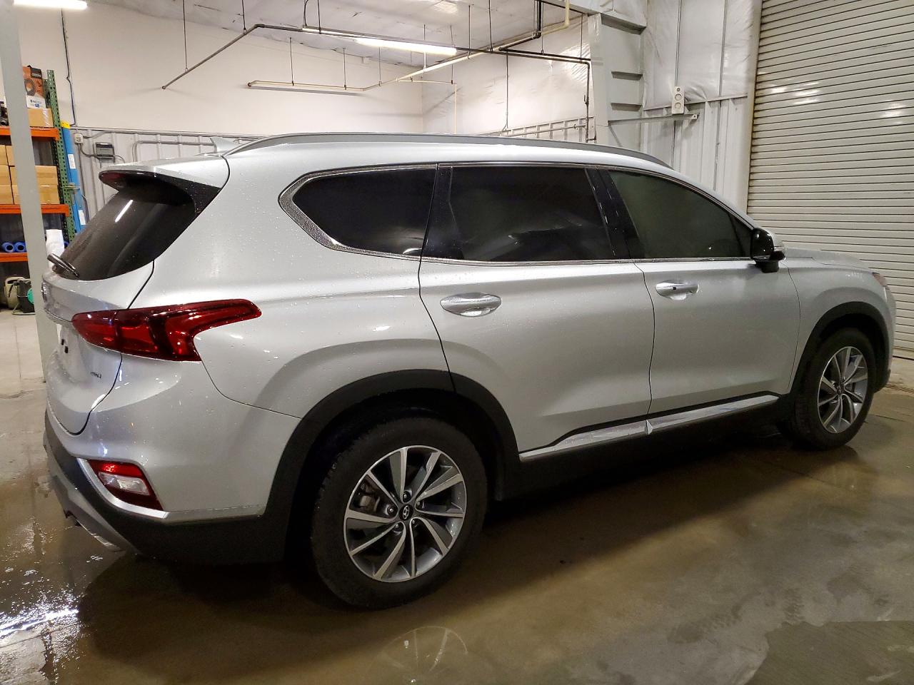 2019 Hyundai Santa Fe Ultimate 2.4l Silver vin: 5NMS5CAD4KH004066