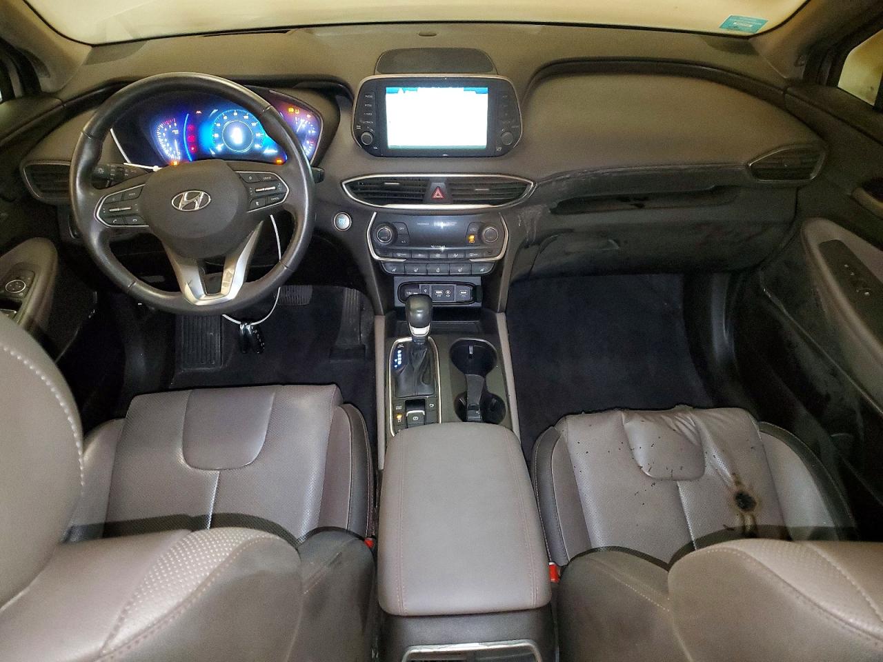 2019 Hyundai Santa Fe Ultimate 2.4l Silver vin: 5NMS5CAD4KH004066
