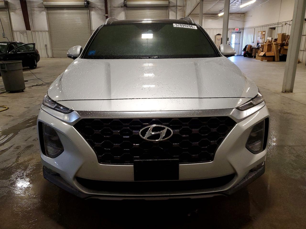 2019 Hyundai Santa Fe Ultimate 2.4l Silver vin: 5NMS5CAD4KH004066