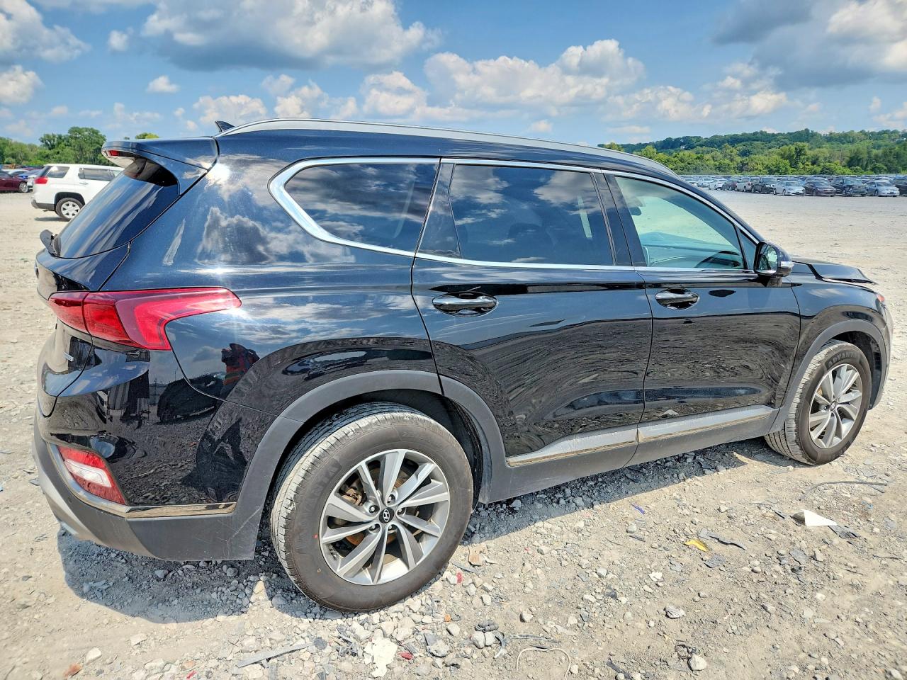 2020 Hyundai Santa Fe Limited Black vin: 5NMS5CAD5LH198057
