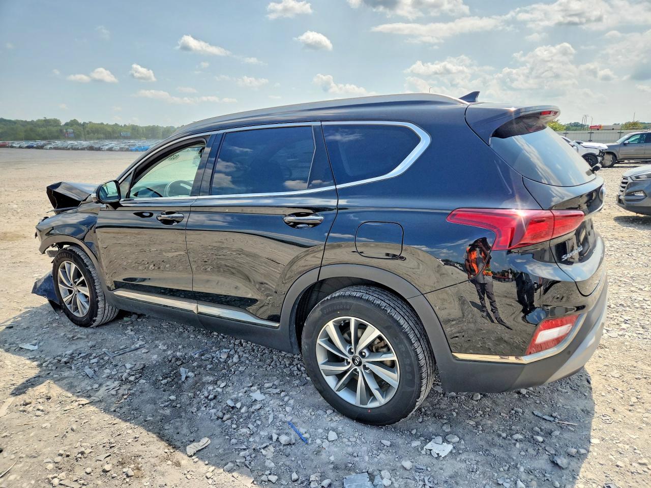 2020 Hyundai Santa Fe Limited Black vin: 5NMS5CAD5LH198057