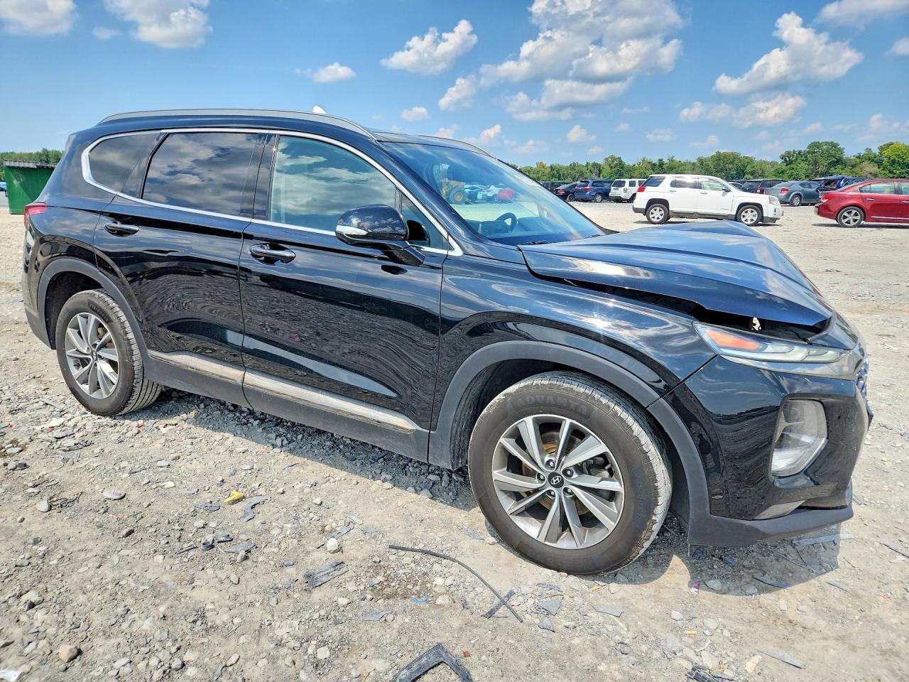 2020 Hyundai Santa Fe Limited Black vin: 5NMS5CAD5LH198057