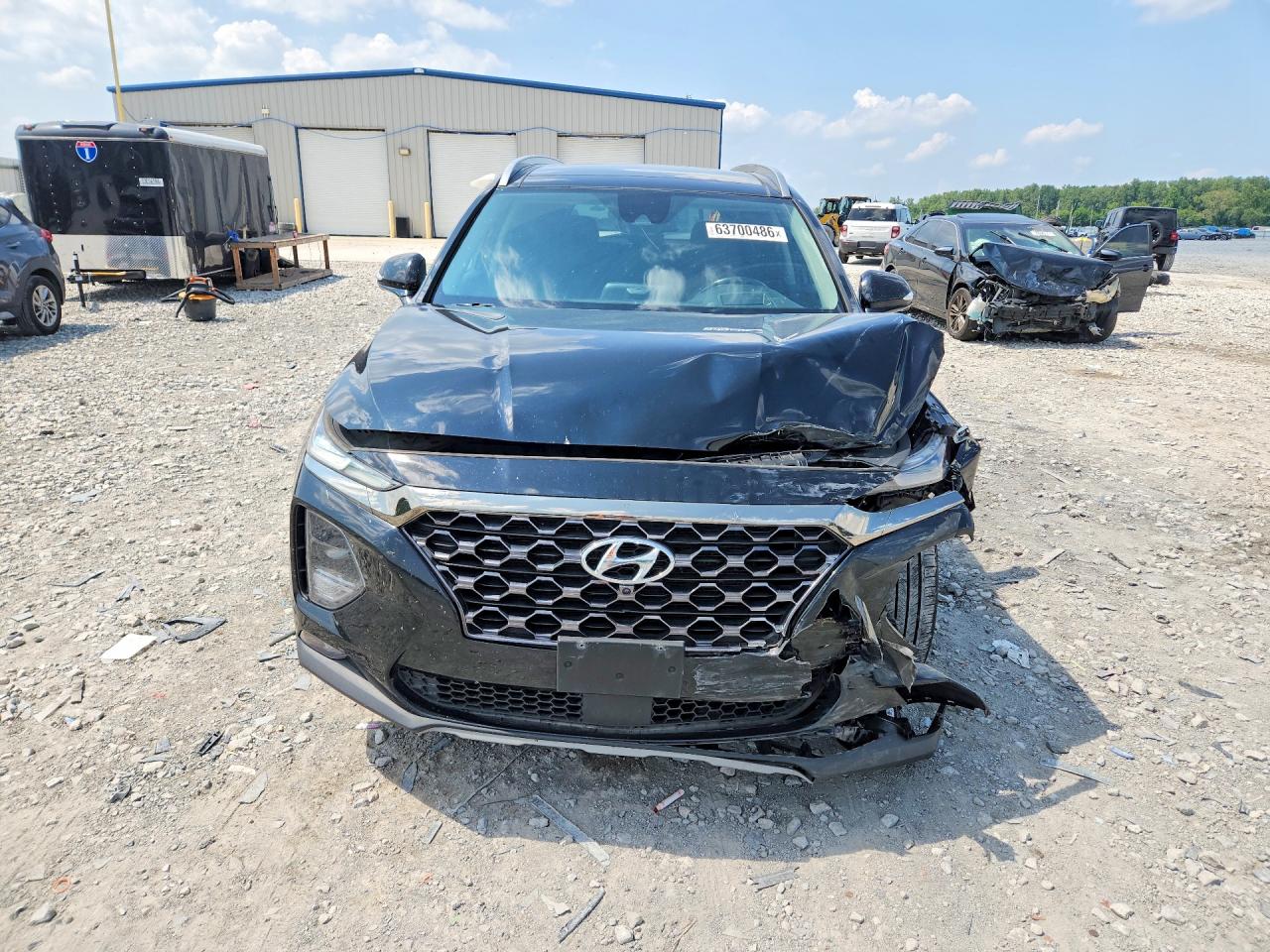 2020 Hyundai Santa Fe Limited Black vin: 5NMS5CAD5LH198057