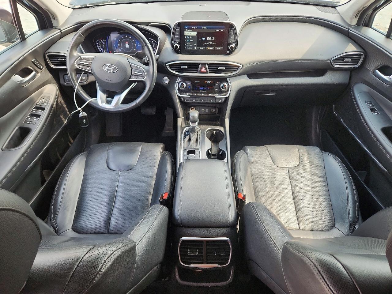 2020 Hyundai Santa Fe Limited Black vin: 5NMS5CAD5LH198057