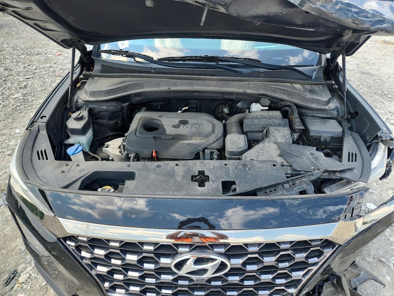 2020 Hyundai Santa Fe Limited Black vin: 5NMS5CAD5LH198057