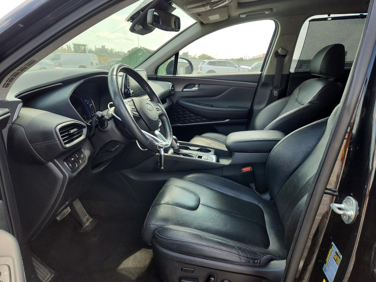2020 Hyundai Santa Fe Limited Black vin: 5NMS5CAD5LH198057