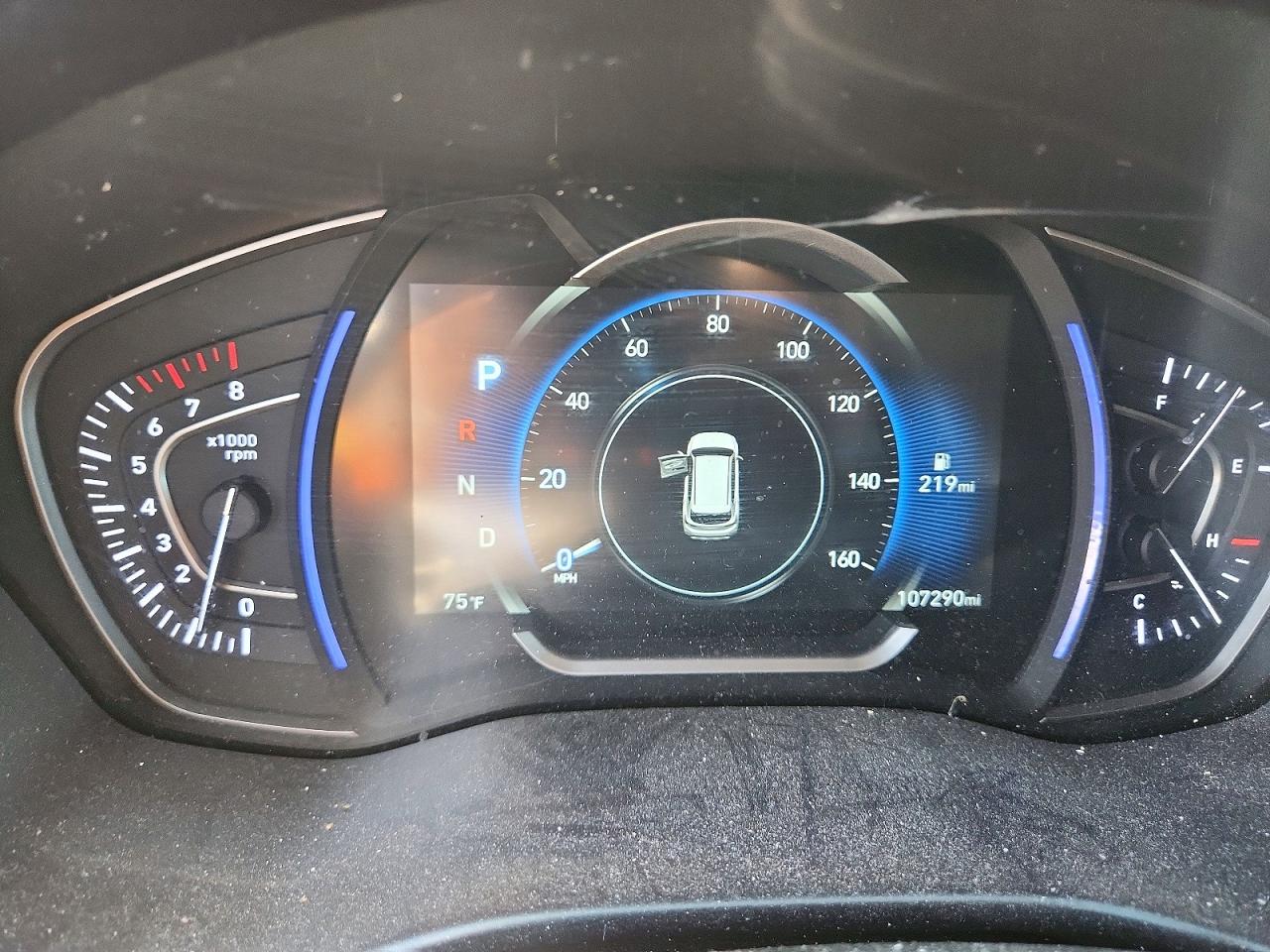 2019 Hyundai Santa Fe Limited 2.4l Black vin: 5NMS5CAD6KH029356