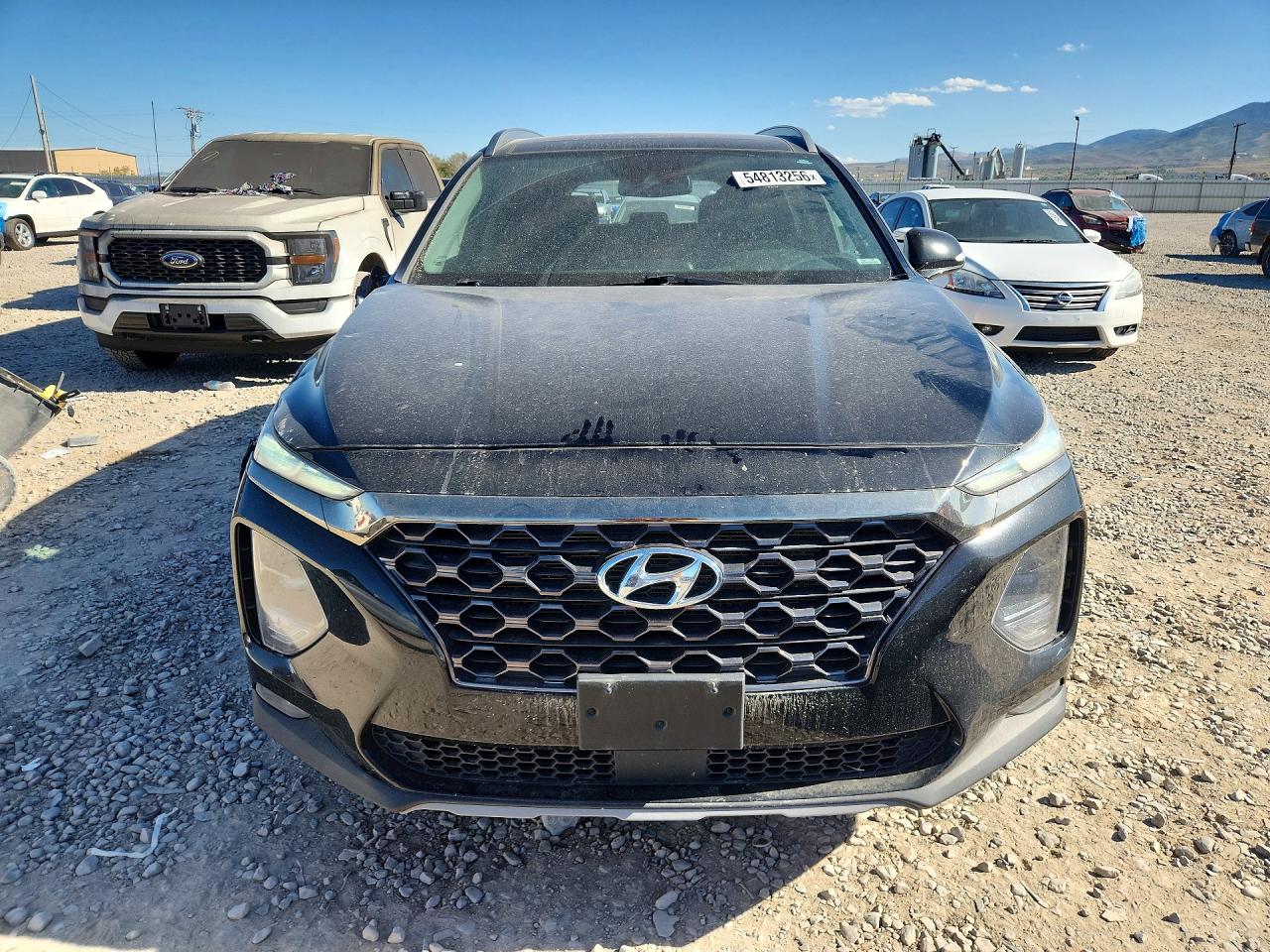 2019 Hyundai Santa Fe Limited 2.4l Black vin: 5NMS5CAD6KH029356