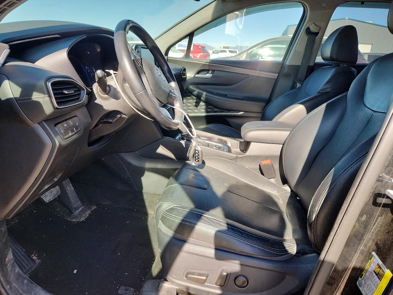 2019 Hyundai Santa Fe Limited 2.4l Black vin: 5NMS5CAD6KH029356