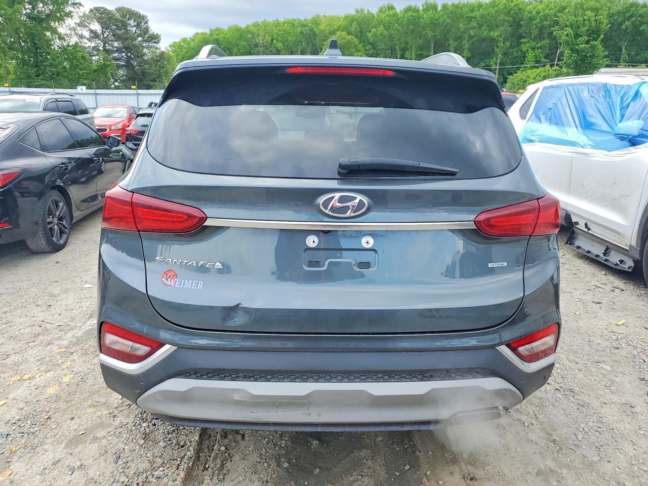 2019 Hyundai Santa Fe Ultimate 2.4l Charcoal vin: 5NMS5CAD8KH113856