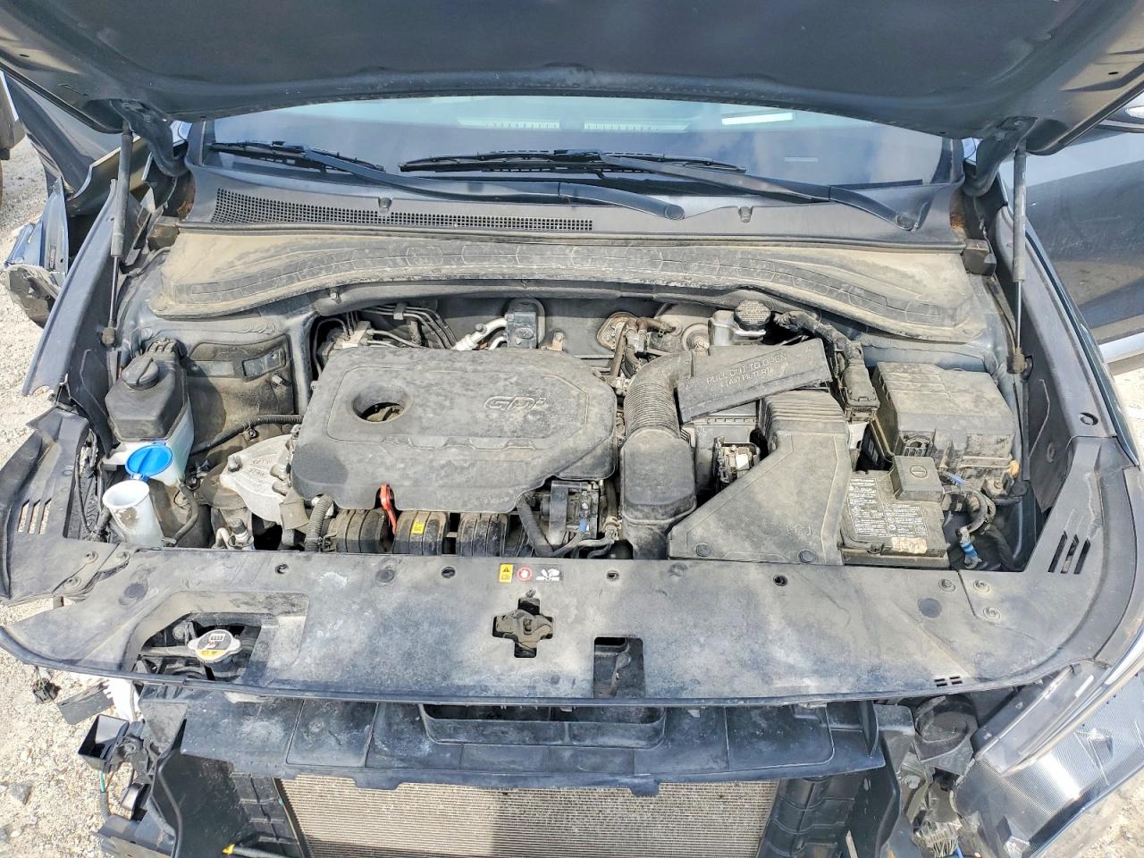 2019 Hyundai Santa Fe Ultimate 2.4l Charcoal vin: 5NMS5CAD8KH113856