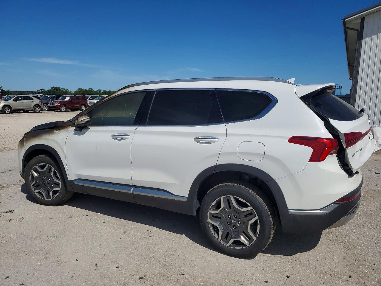 2023 Hyundai Santa Fe Limited White vin: 5NMS5DA13PH013344