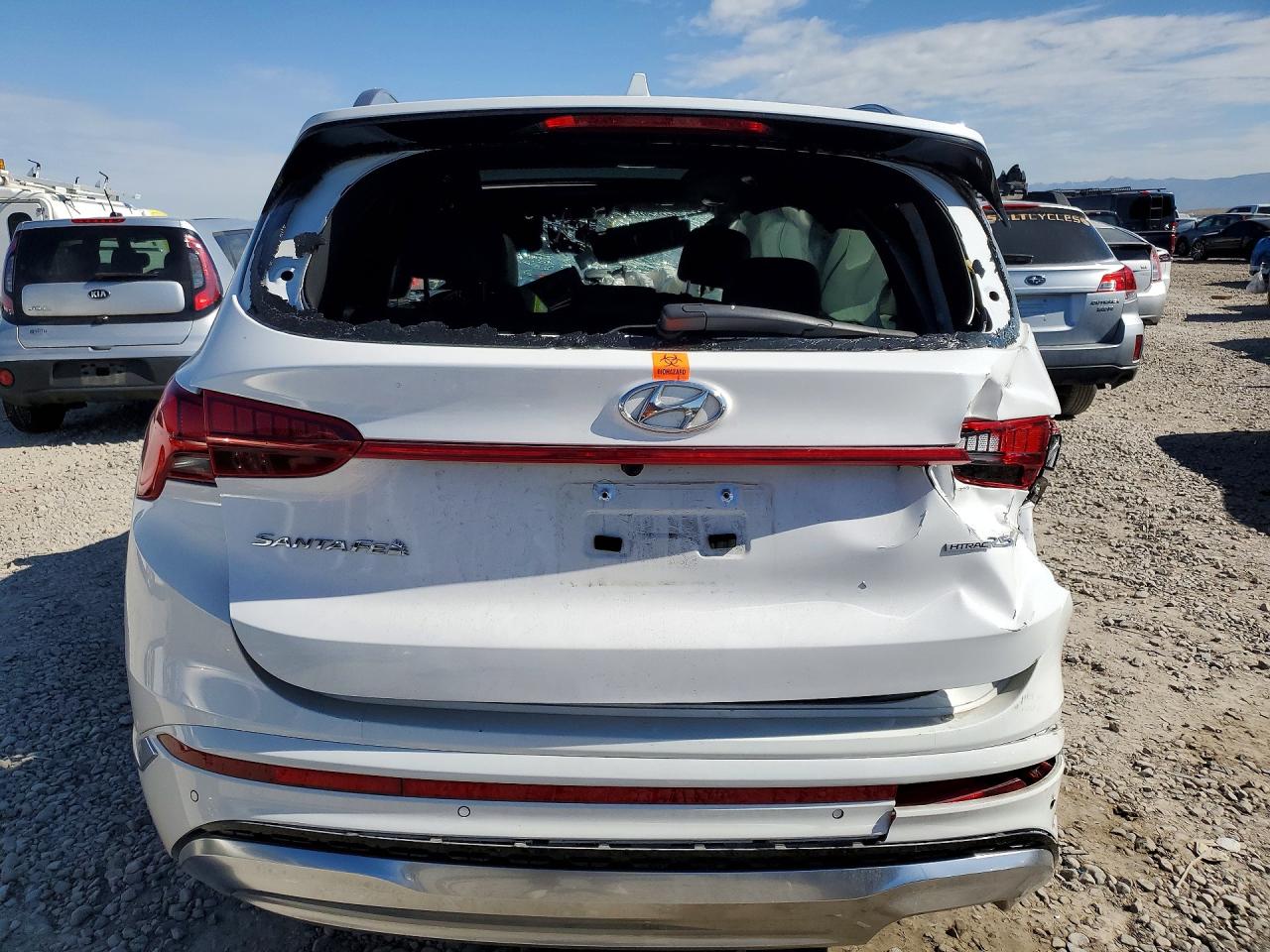 2023 Hyundai Santa Fe Calligraphy White vin: 5NMS5DAL2PH609966
