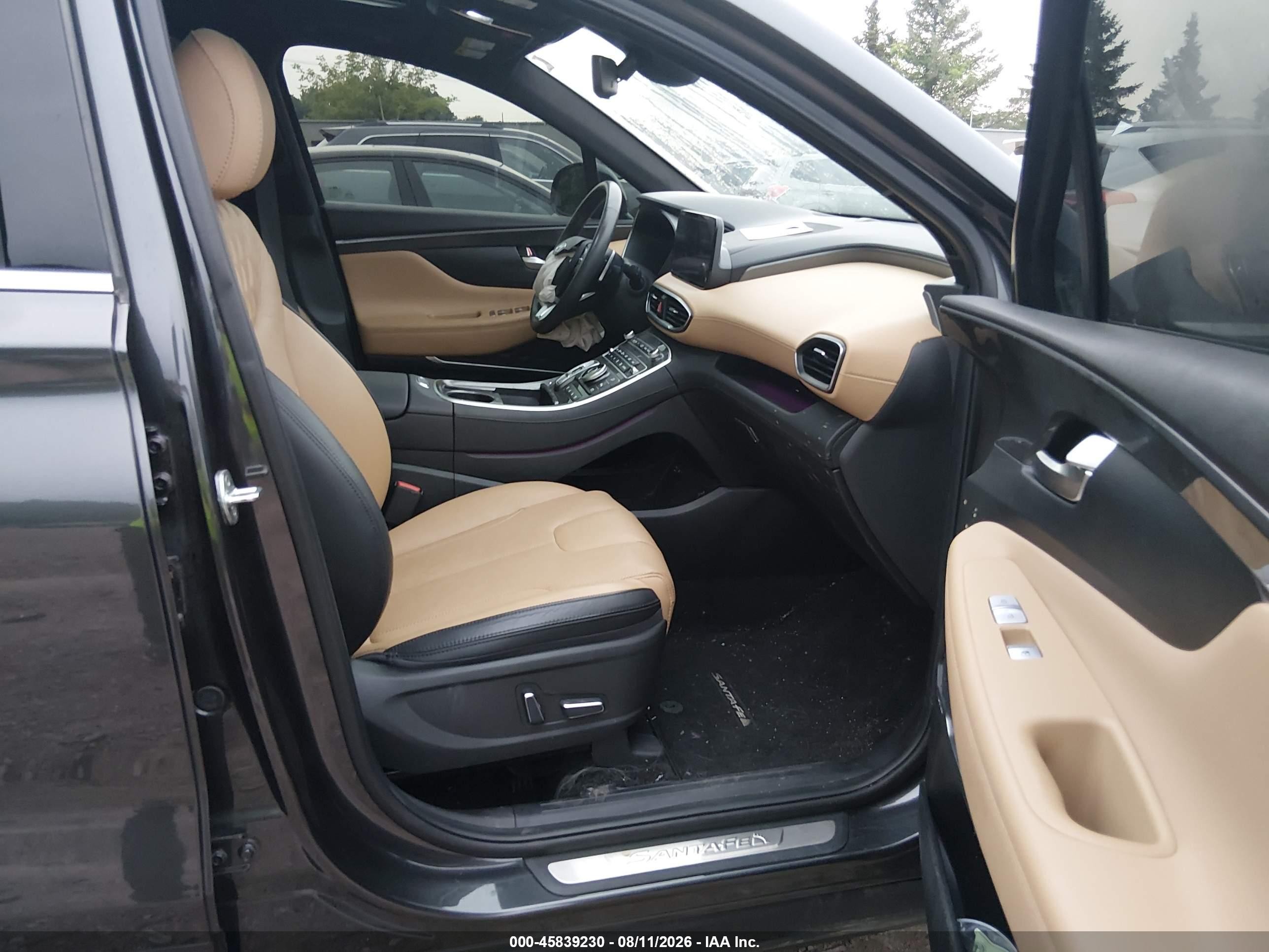 2023 Hyundai Santa Fe Calligraphy Black vin: 5NMS5DAL7PH499223