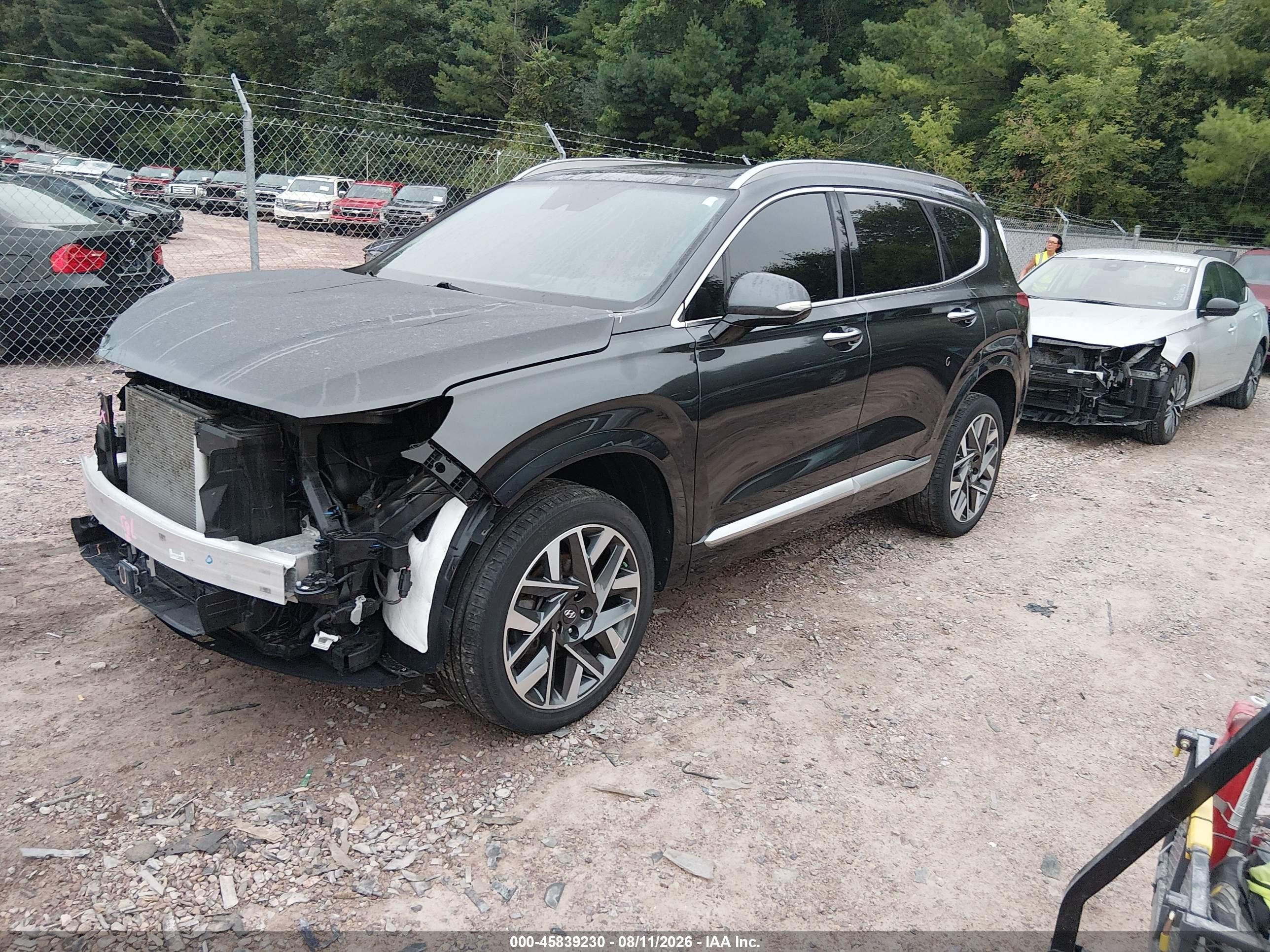 2023 Hyundai Santa Fe Calligraphy Black vin: 5NMS5DAL7PH499223