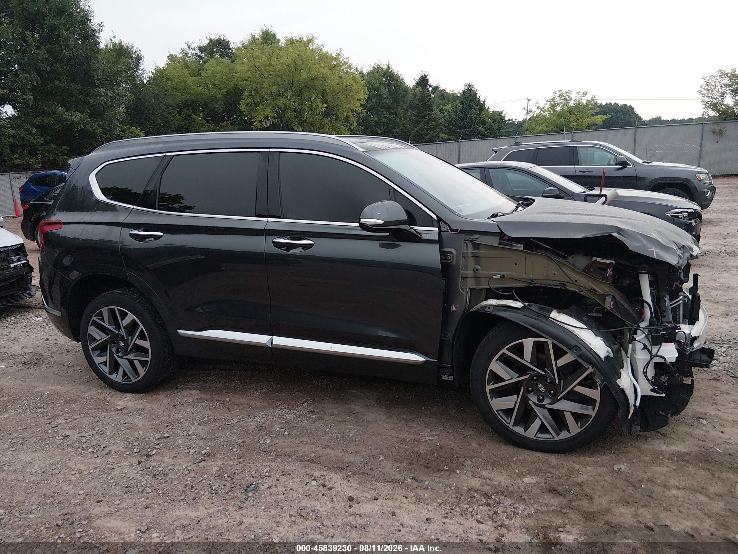 2023 Hyundai Santa Fe Calligraphy Black vin: 5NMS5DAL7PH499223