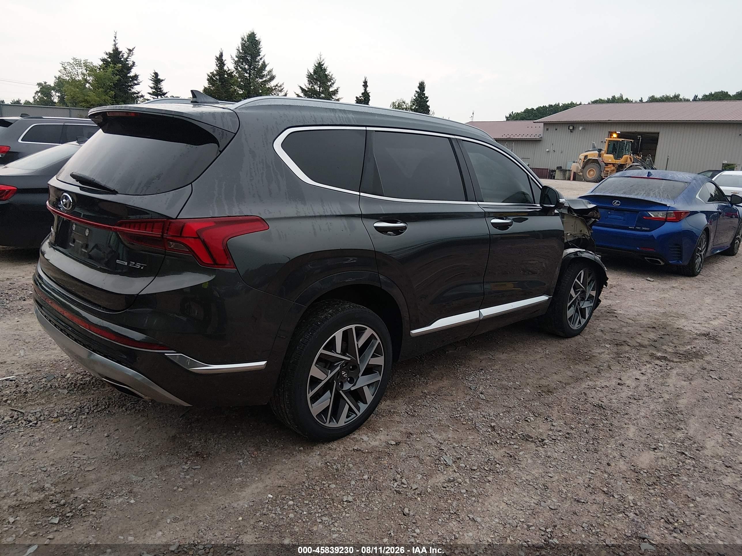 2023 Hyundai Santa Fe Calligraphy Black vin: 5NMS5DAL7PH499223