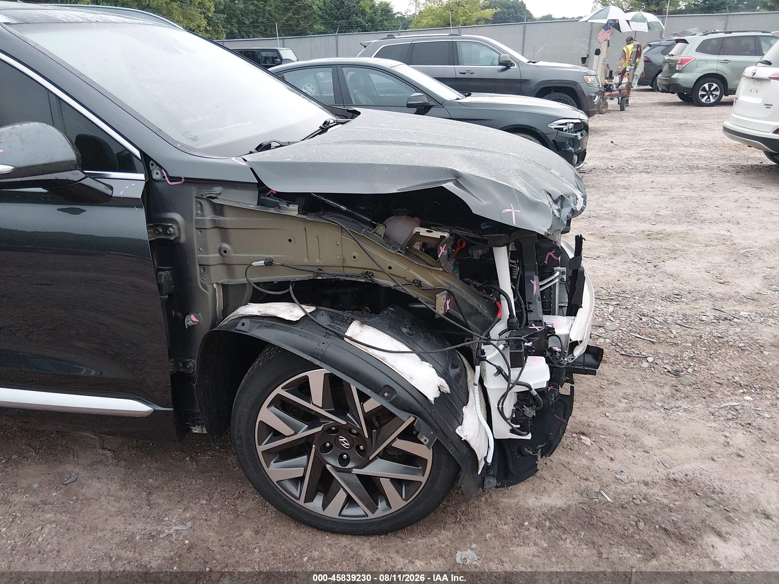 2023 Hyundai Santa Fe Calligraphy Black vin: 5NMS5DAL7PH499223