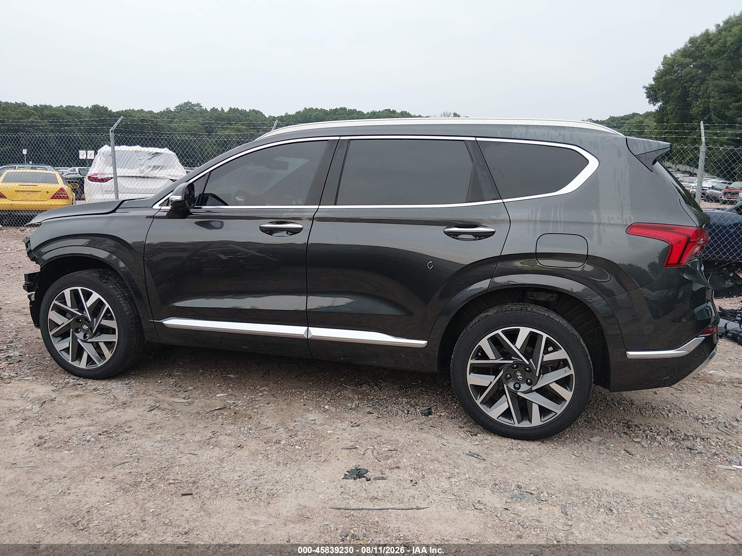 2023 Hyundai Santa Fe Calligraphy Black vin: 5NMS5DAL7PH499223