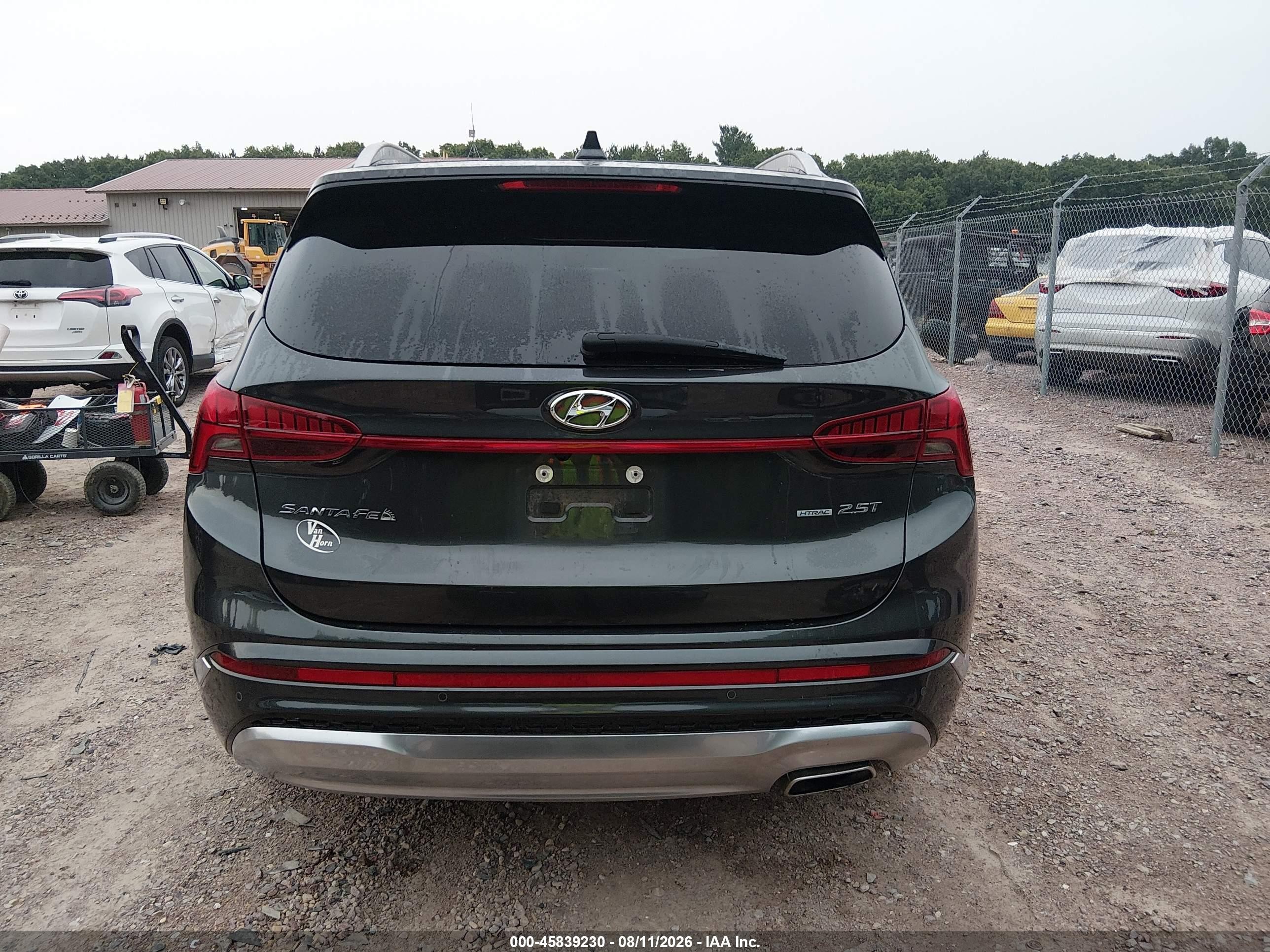 2023 Hyundai Santa Fe Calligraphy Black vin: 5NMS5DAL7PH499223