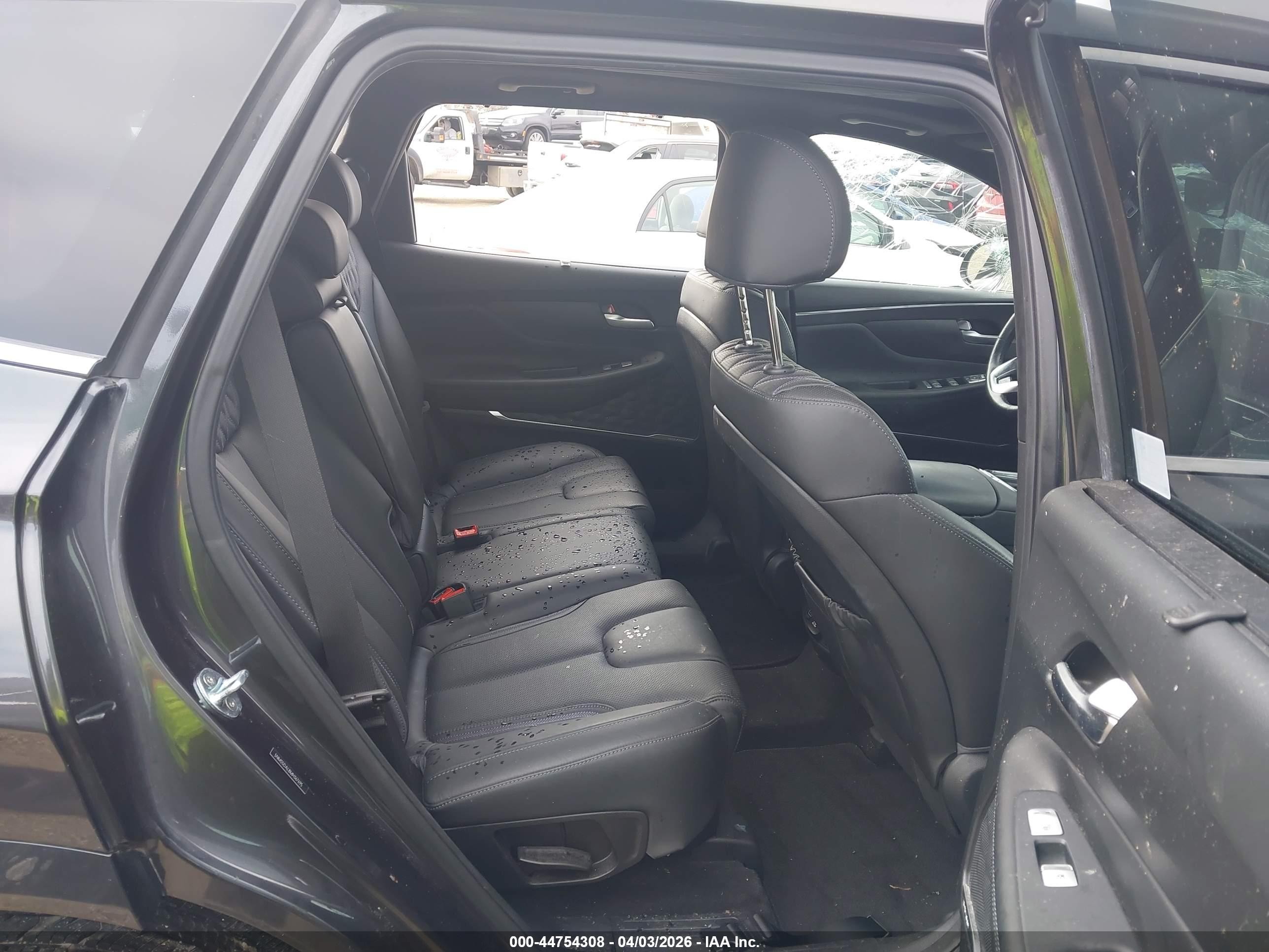 2021 Hyundai Santa Fe Calligraphy Серый vin: 5NMS5DAL8MH367695