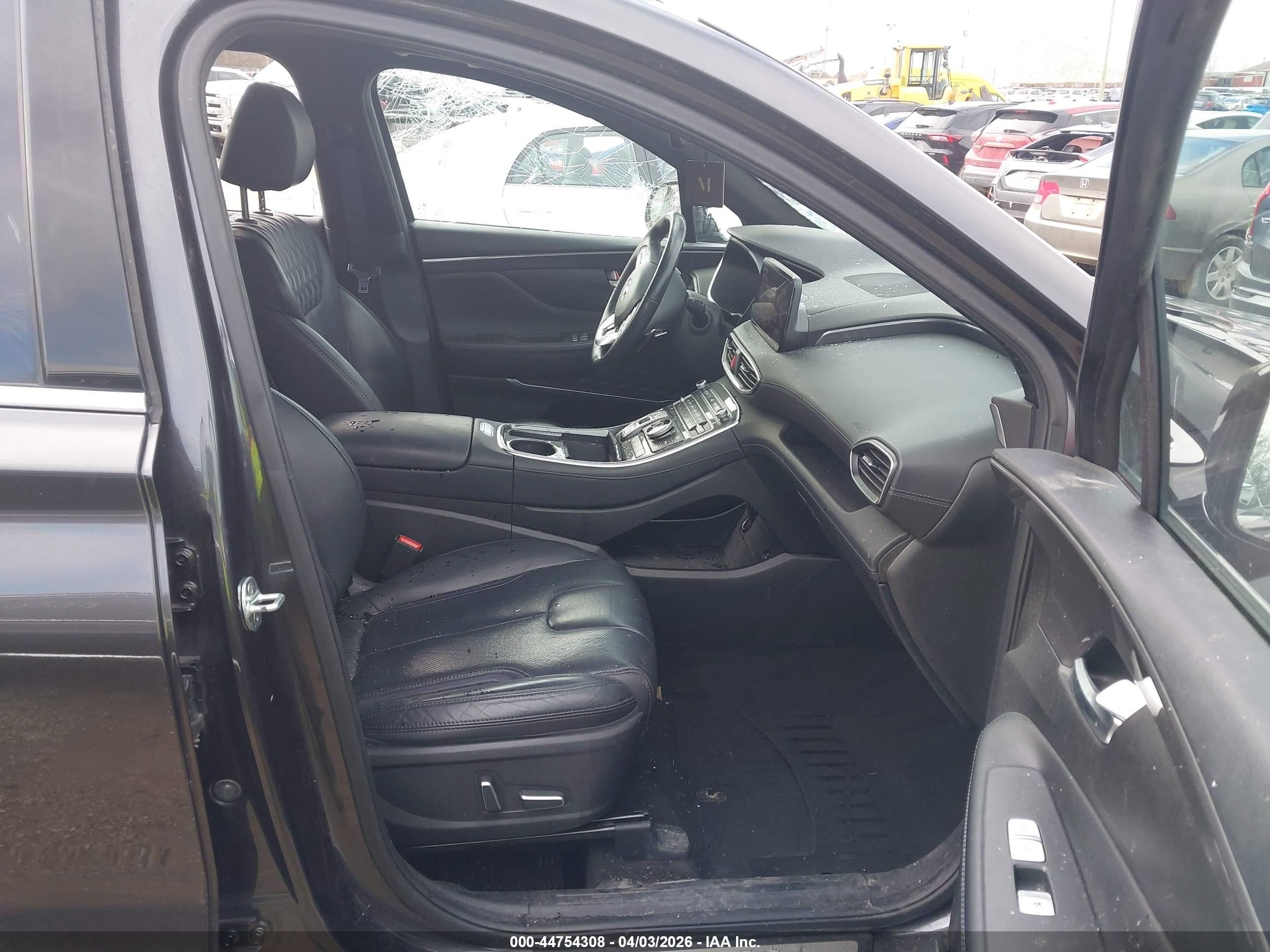 2021 Hyundai Santa Fe Calligraphy Серый vin: 5NMS5DAL8MH367695