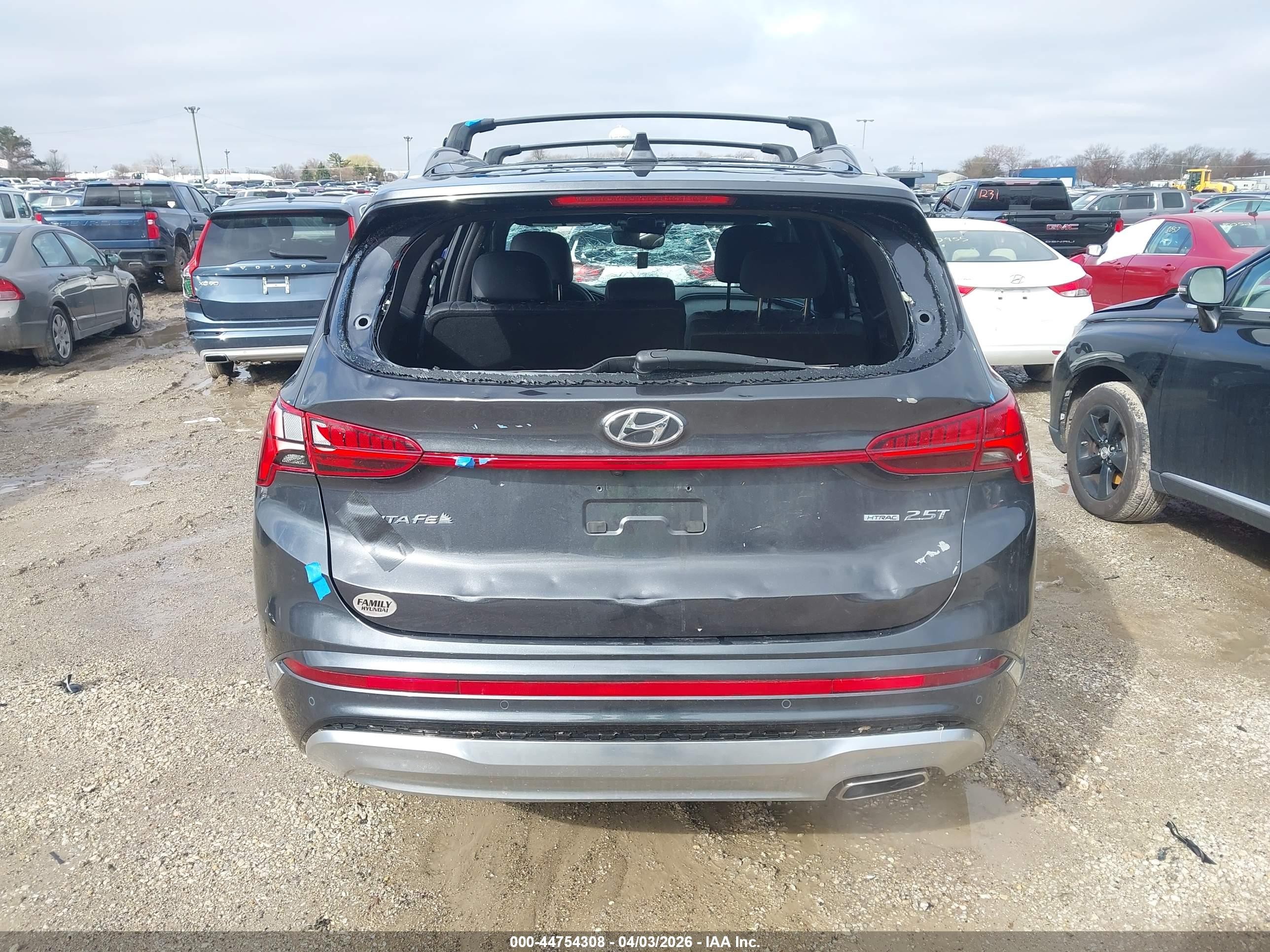 2021 Hyundai Santa Fe Calligraphy Серый vin: 5NMS5DAL8MH367695