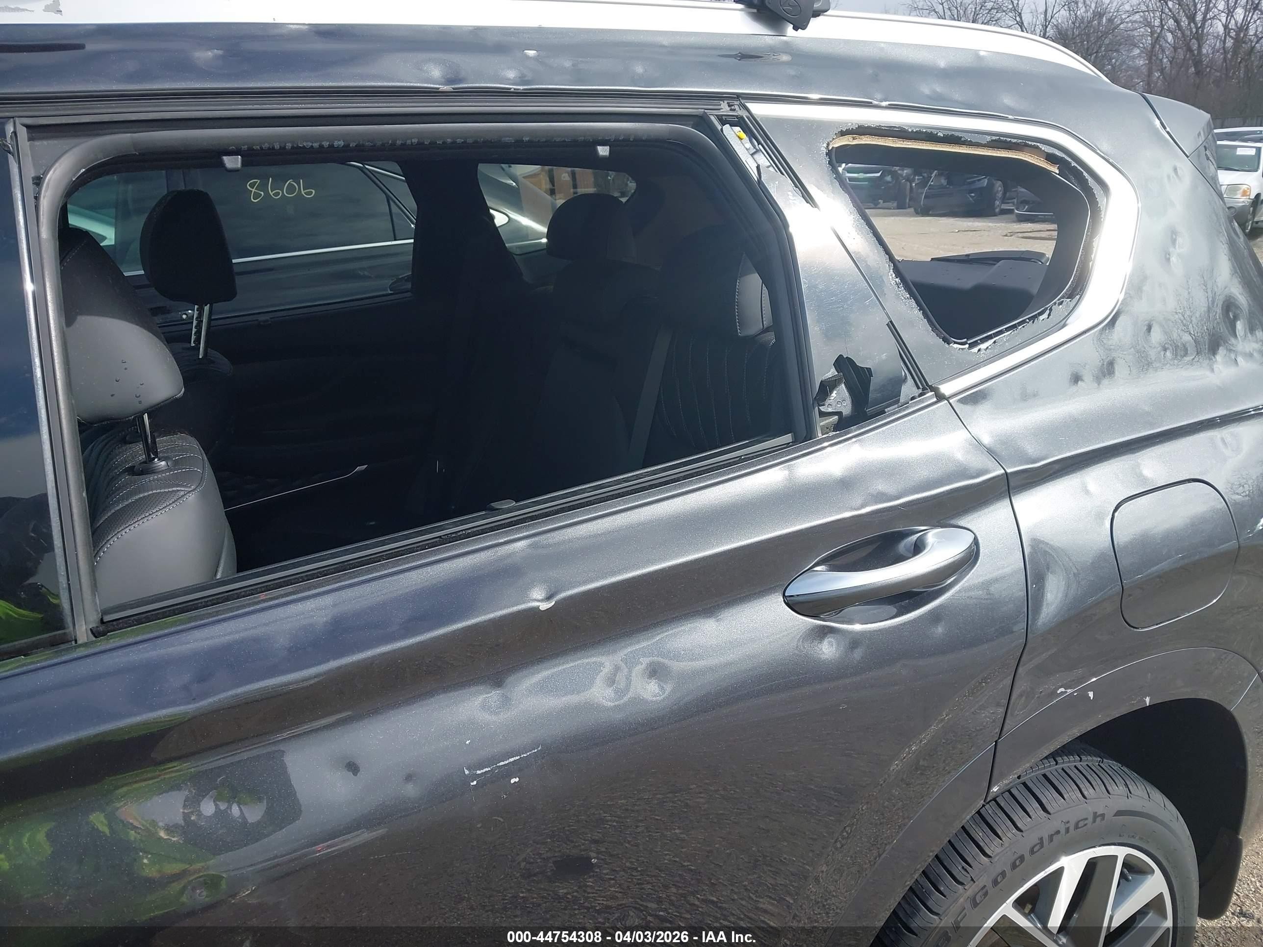2021 Hyundai Santa Fe Calligraphy Серый vin: 5NMS5DAL8MH367695