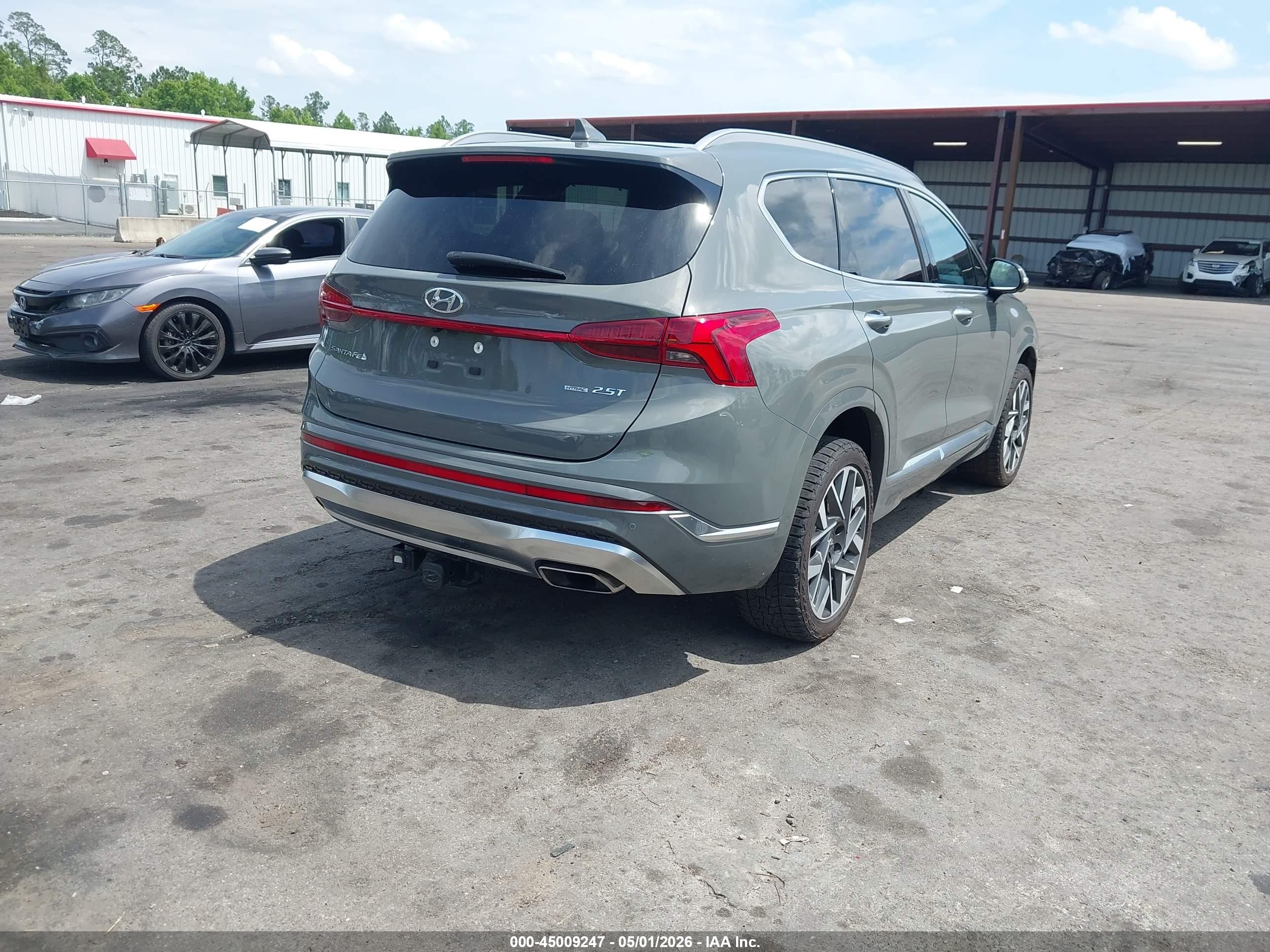 2023 Hyundai Santa Fe Calligraphy Gray vin: 5NMS5DAL8PH482429