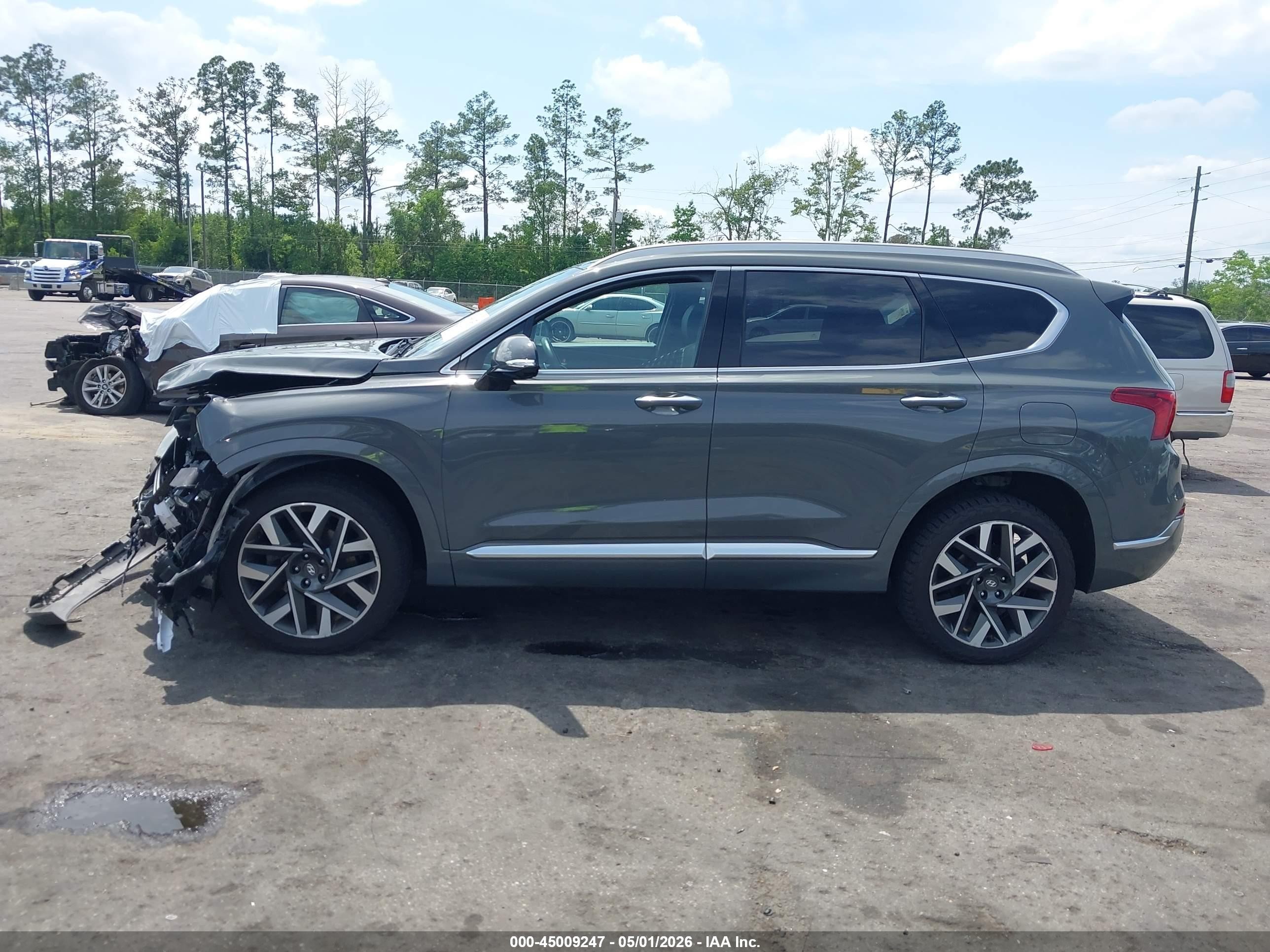 2023 Hyundai Santa Fe Calligraphy Gray vin: 5NMS5DAL8PH482429
