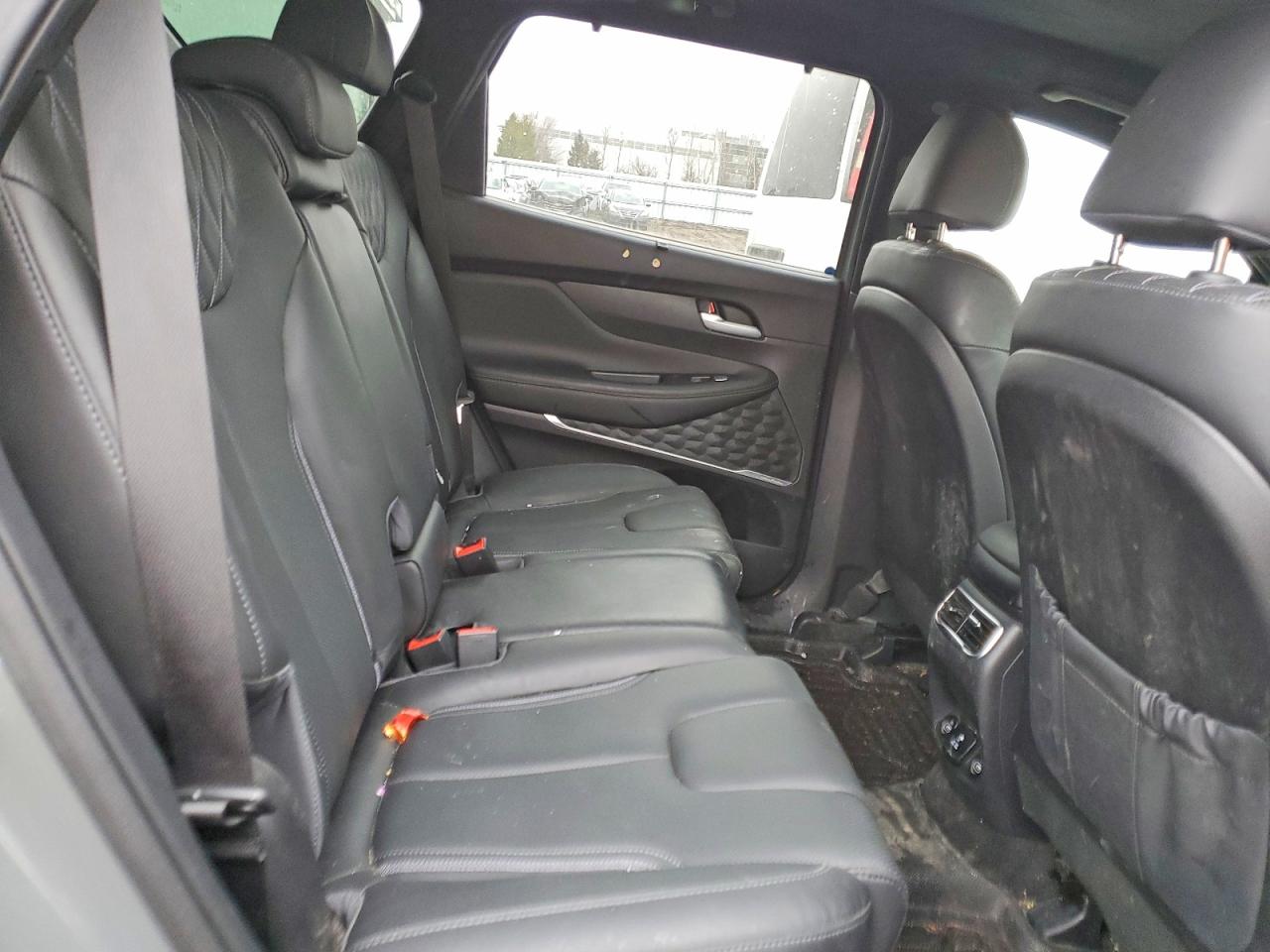 2021 Hyundai Santa Fe Calligraphy Gray vin: 5NMS5DALXMH317476