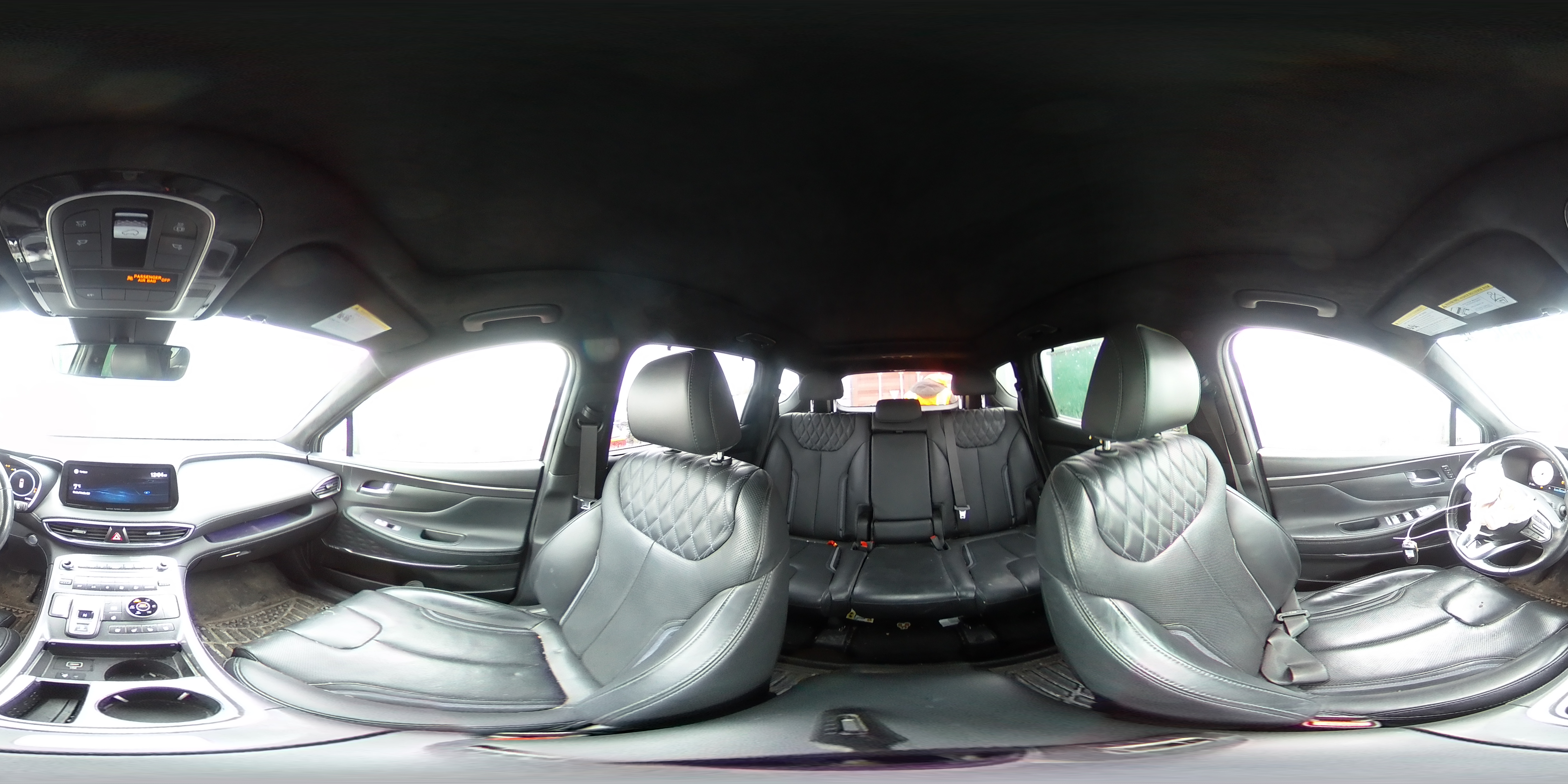 2021 Hyundai Santa Fe Calligraphy Gray vin: 5NMS5DALXMH317476