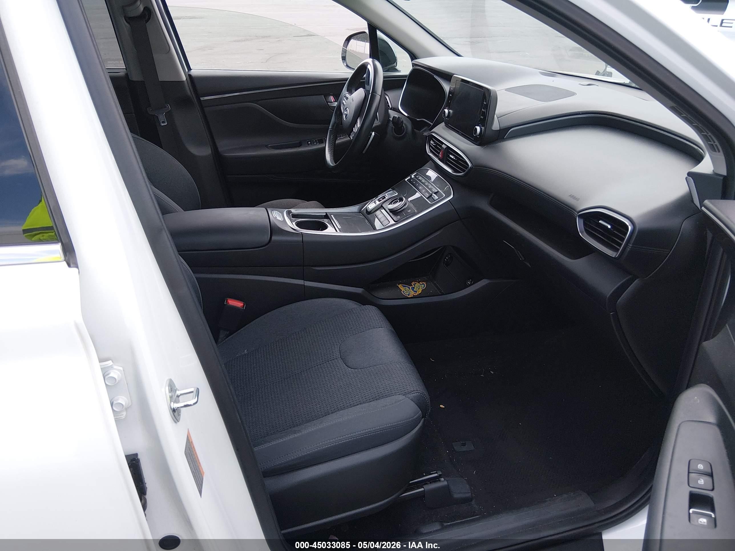2022 Hyundai Santa Fe Xrt White vin: 5NMS6DAJ5NH480159