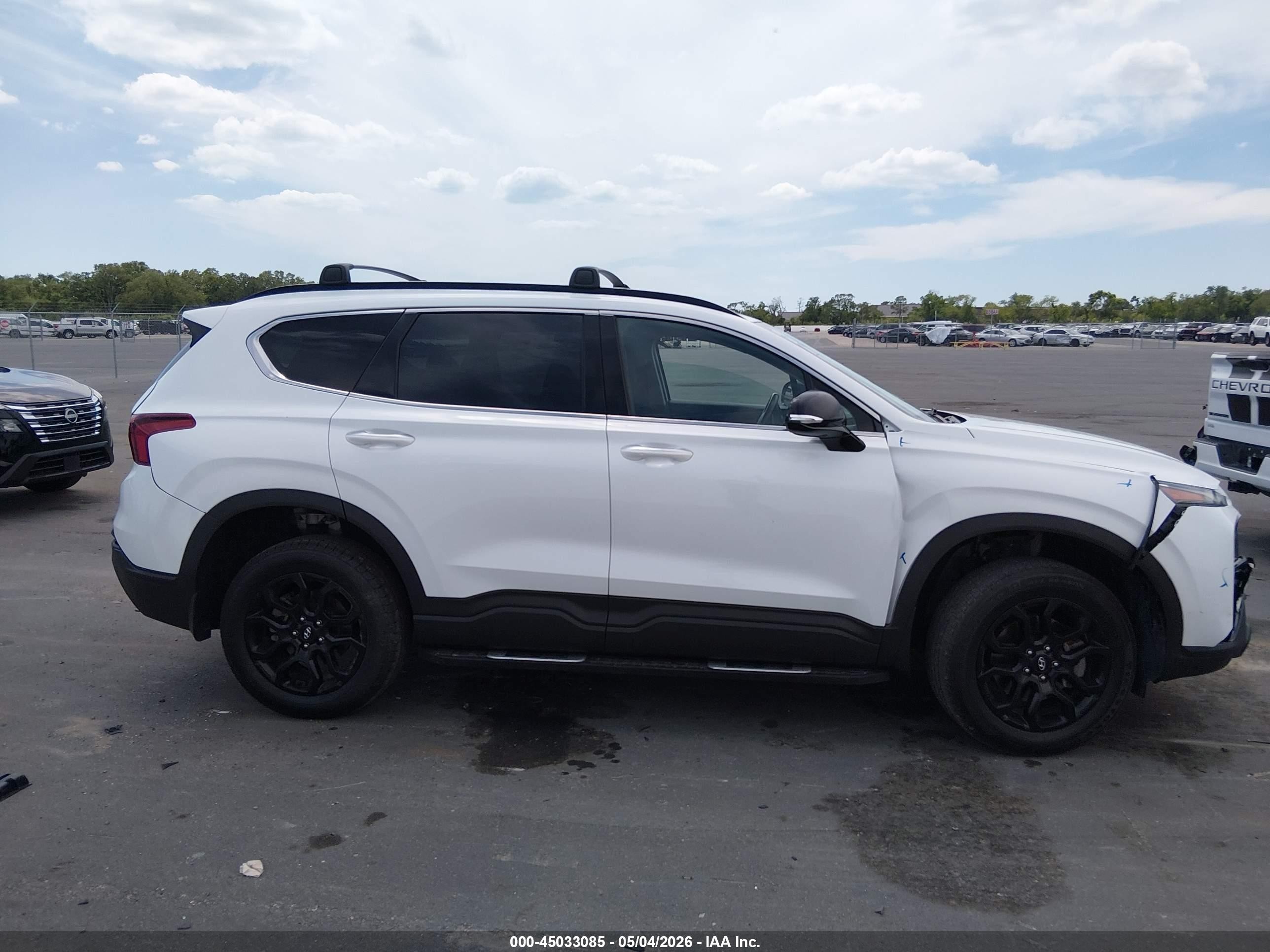 2022 Hyundai Santa Fe Xrt White vin: 5NMS6DAJ5NH480159