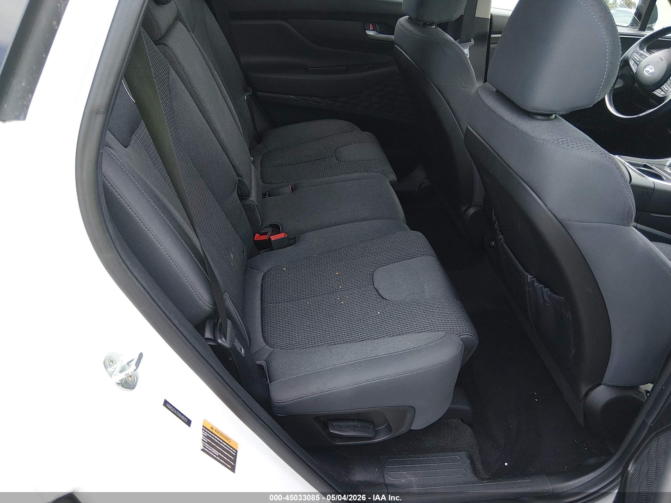 2022 Hyundai Santa Fe Xrt White vin: 5NMS6DAJ5NH480159