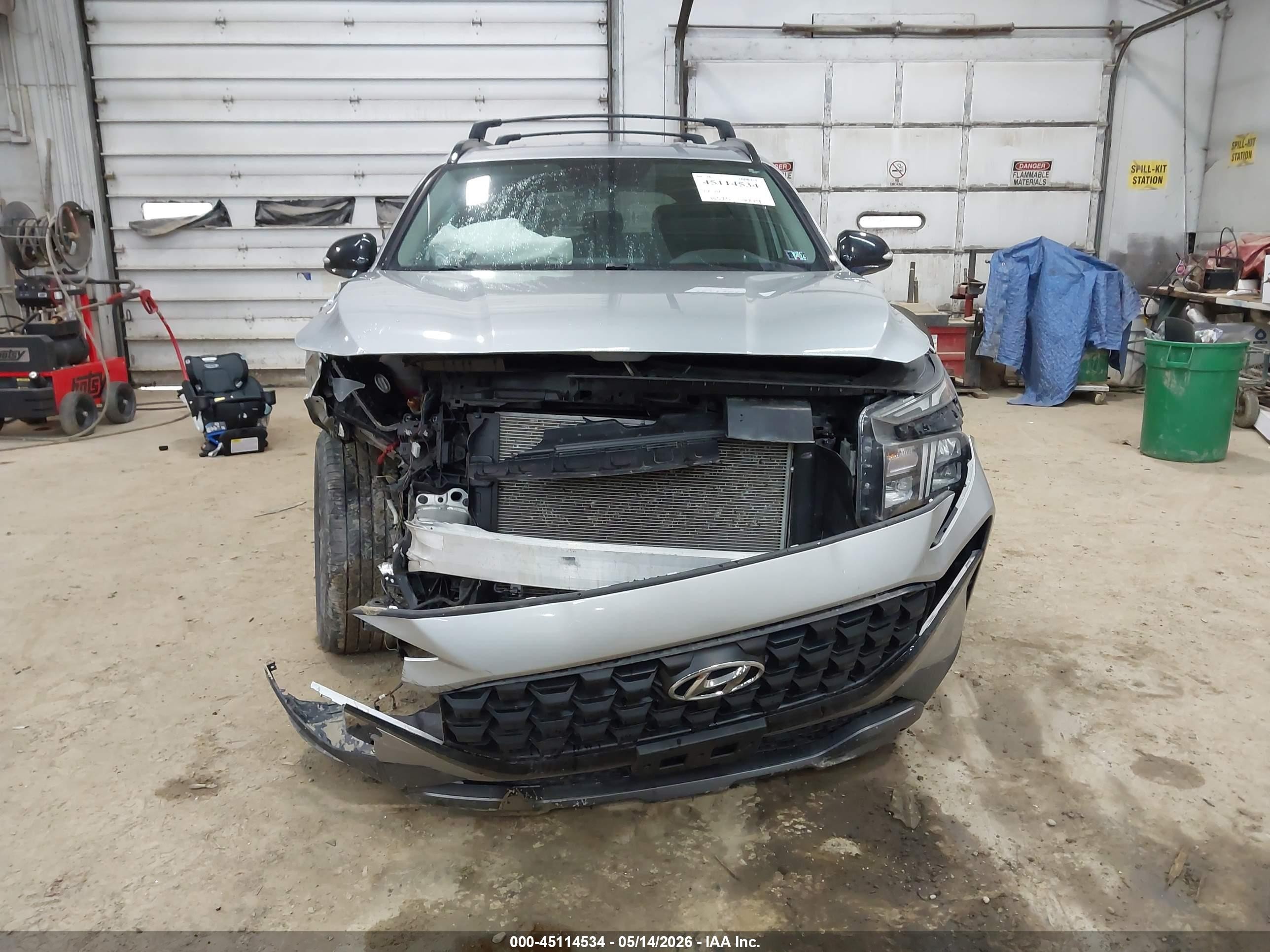 2023 Hyundai Santa Fe Xrt Silver vin: 5NMS6DAJ5PH502289