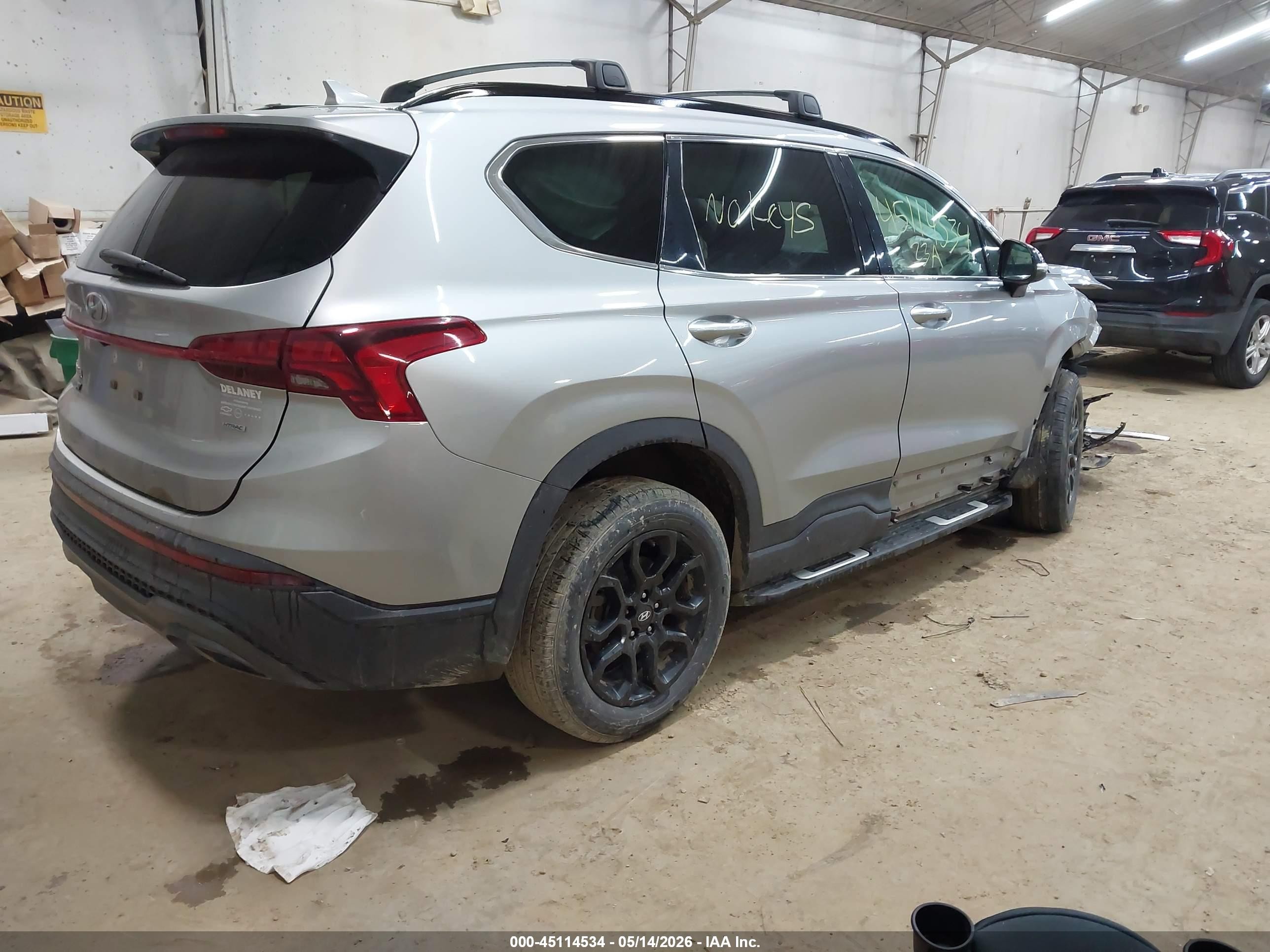 2023 Hyundai Santa Fe Xrt Silver vin: 5NMS6DAJ5PH502289