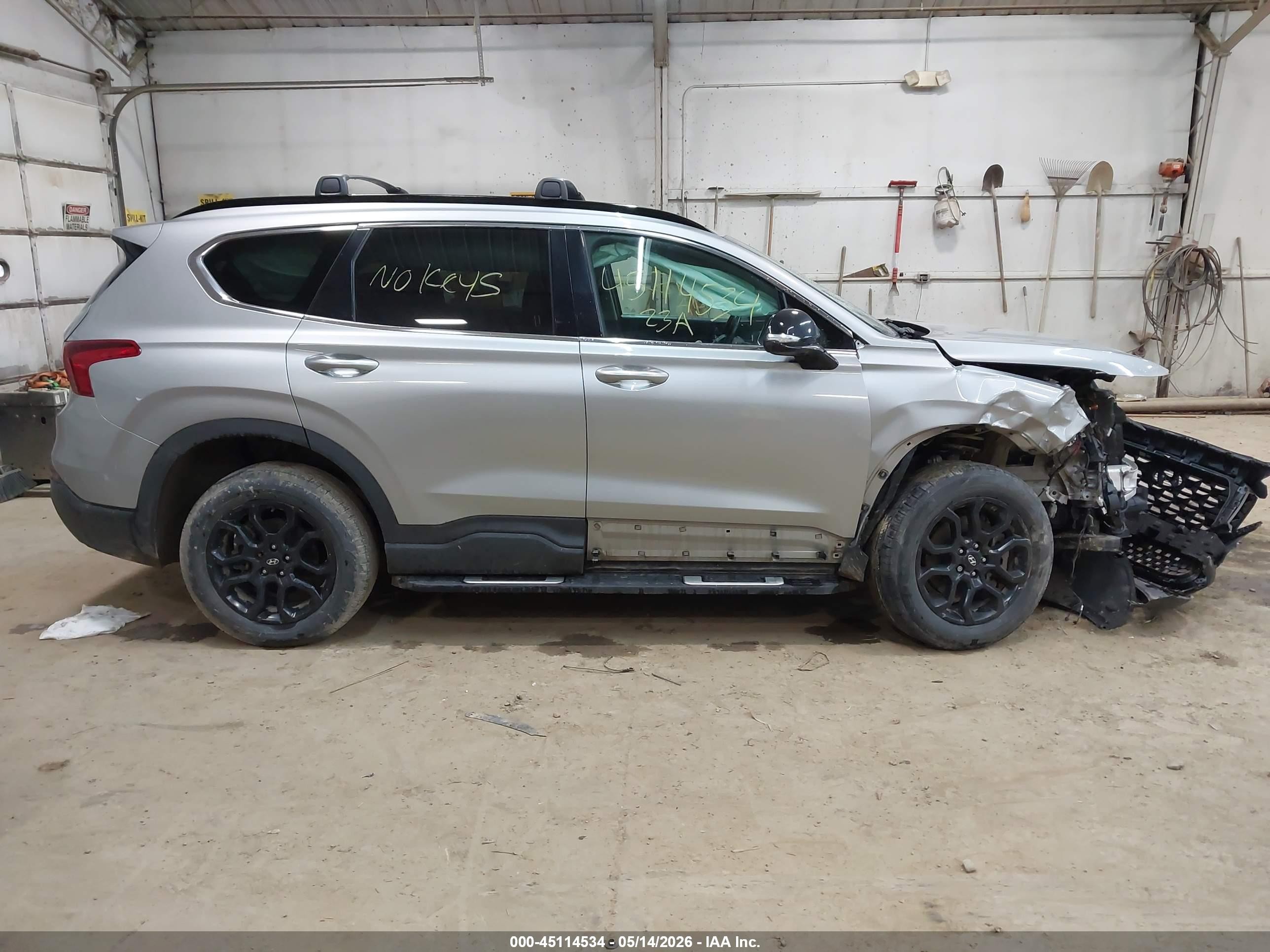 2023 Hyundai Santa Fe Xrt Silver vin: 5NMS6DAJ5PH502289