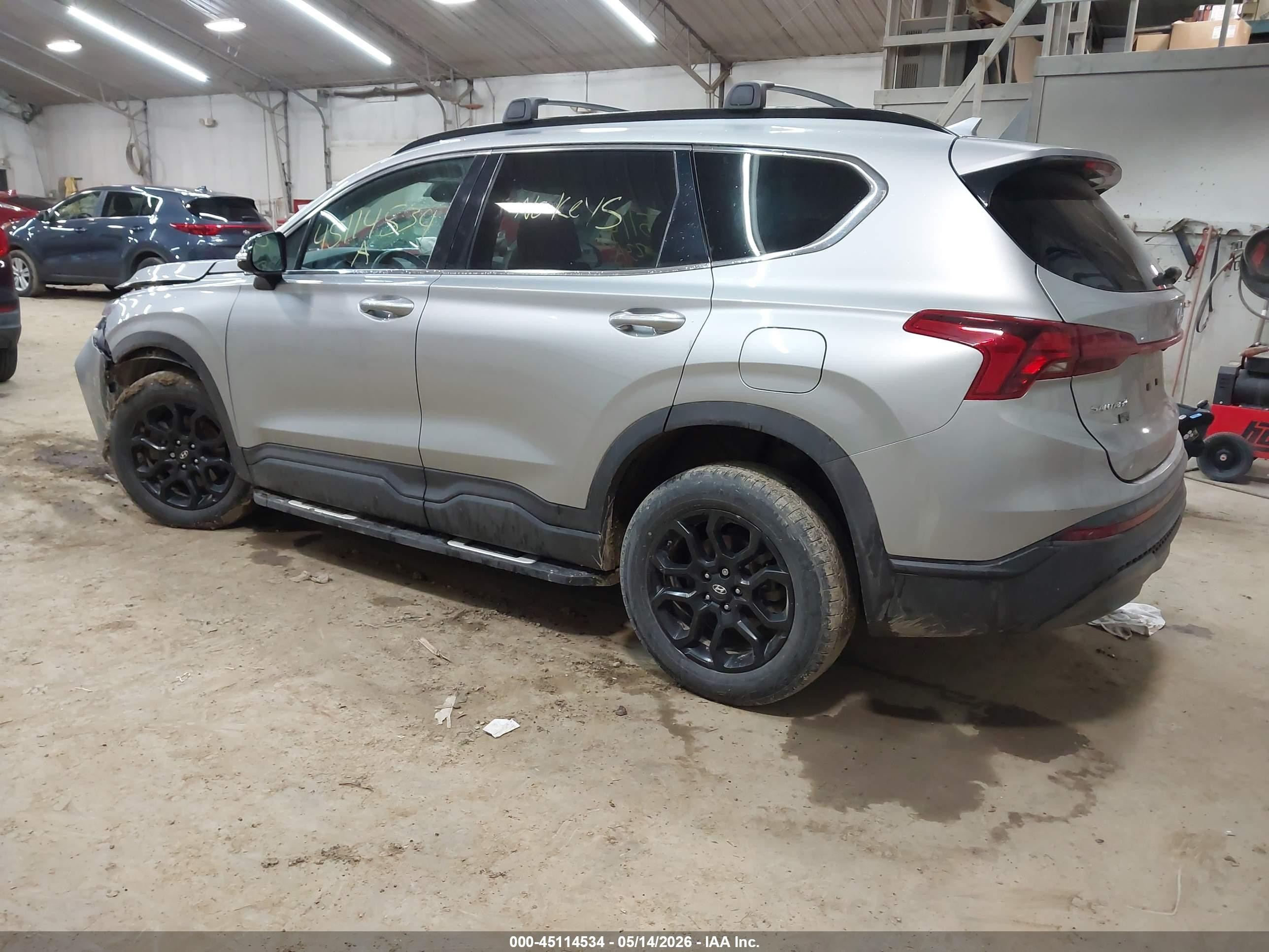 2023 Hyundai Santa Fe Xrt Silver vin: 5NMS6DAJ5PH502289