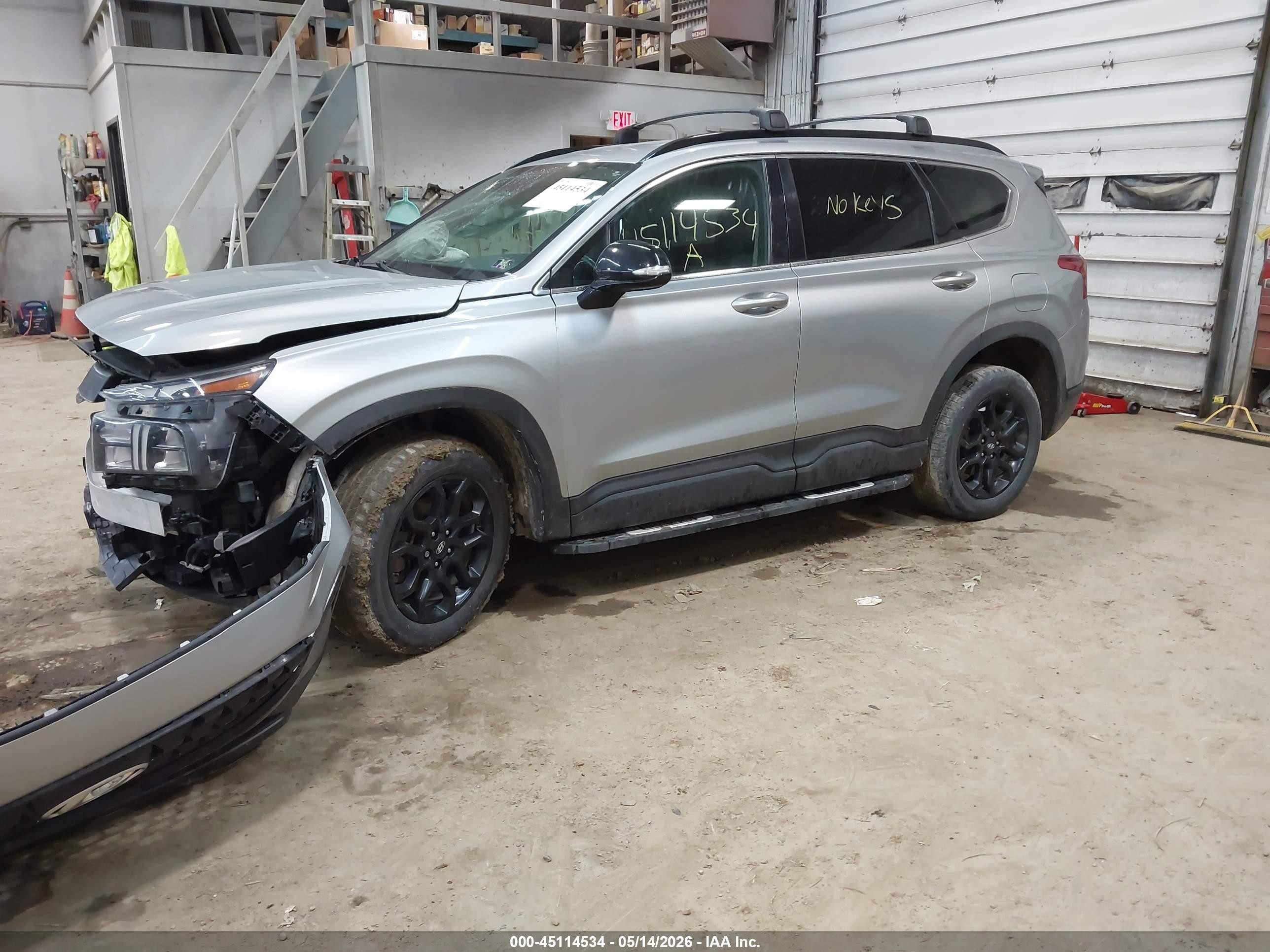 2023 Hyundai Santa Fe Xrt Silver vin: 5NMS6DAJ5PH502289