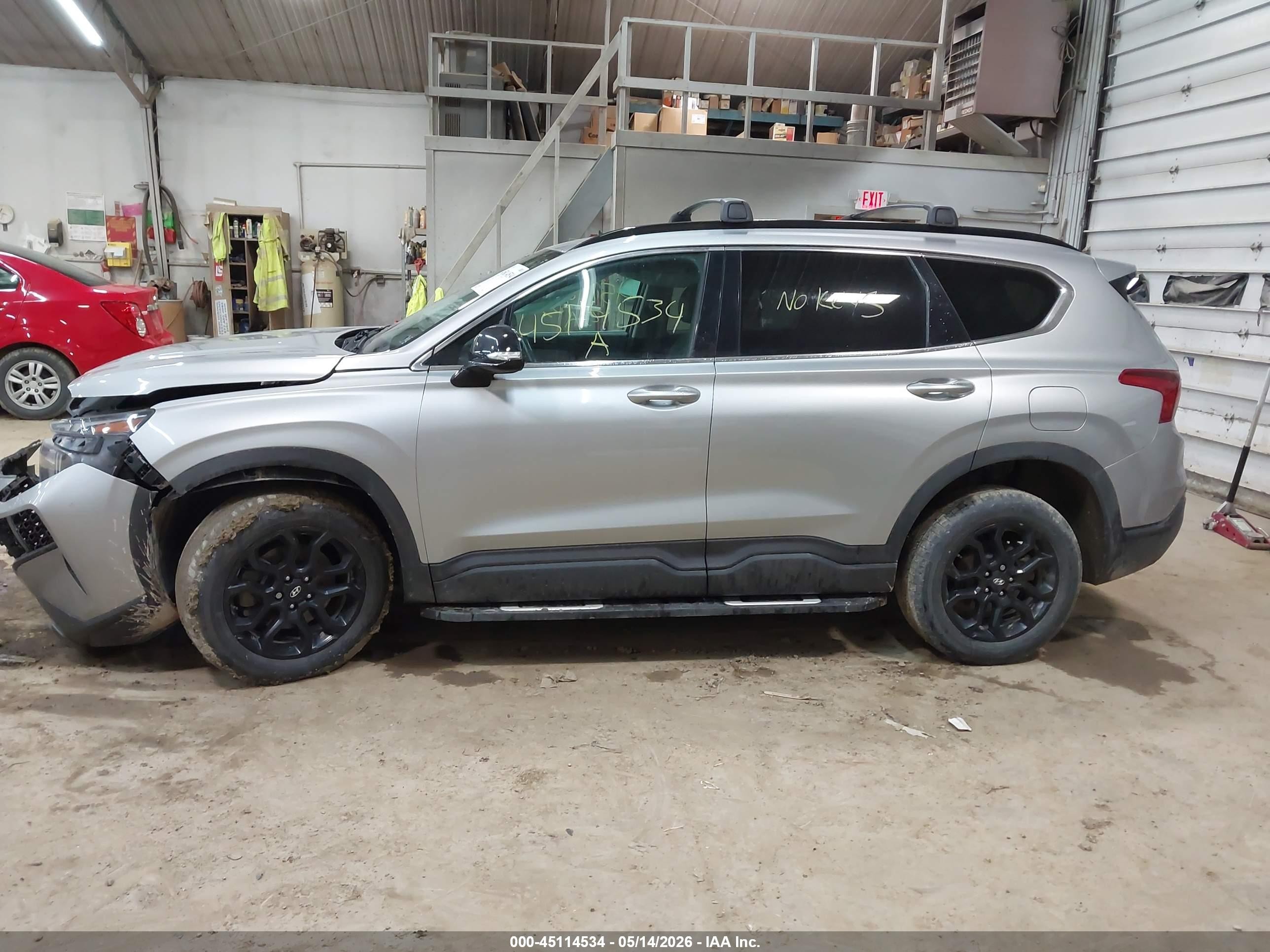 2023 Hyundai Santa Fe Xrt Silver vin: 5NMS6DAJ5PH502289