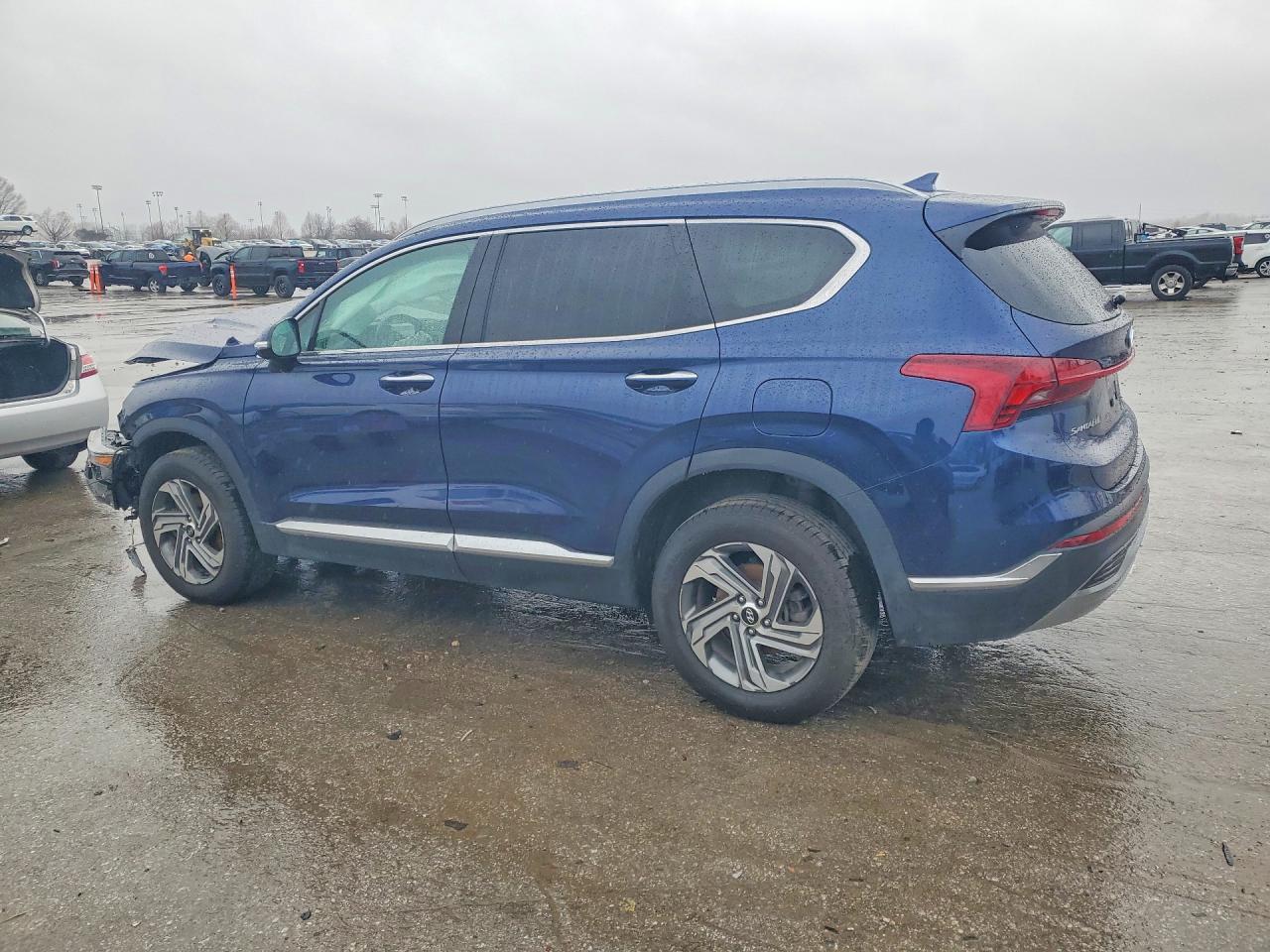 2022 Hyundai Santa Fe Sel Blue vin: 5NMS6DAJ9NH409529