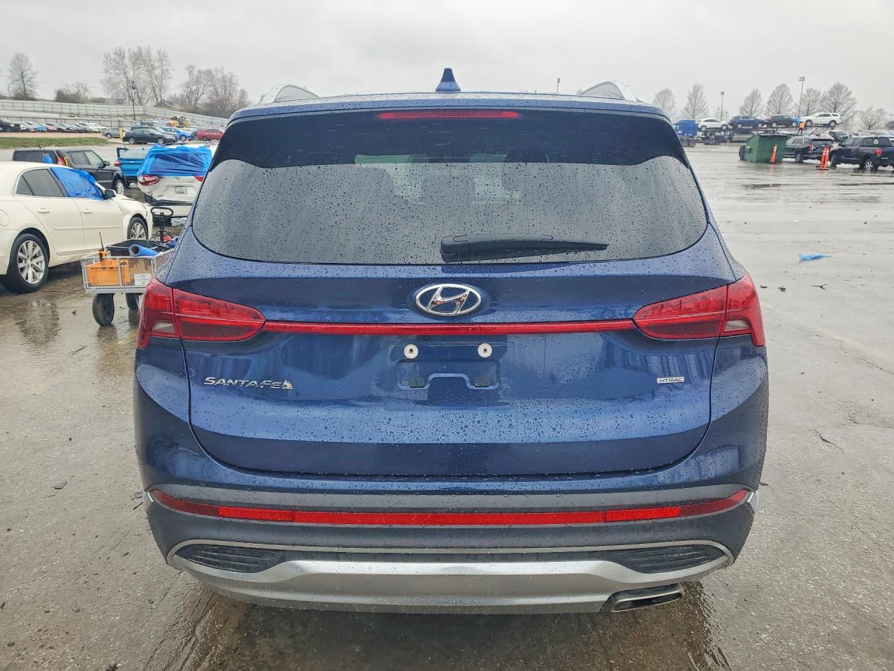 2022 Hyundai Santa Fe Sel Blue vin: 5NMS6DAJ9NH409529