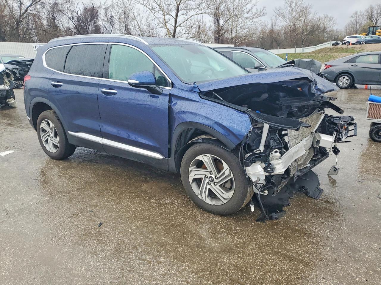 2022 Hyundai Santa Fe Sel Blue vin: 5NMS6DAJ9NH409529