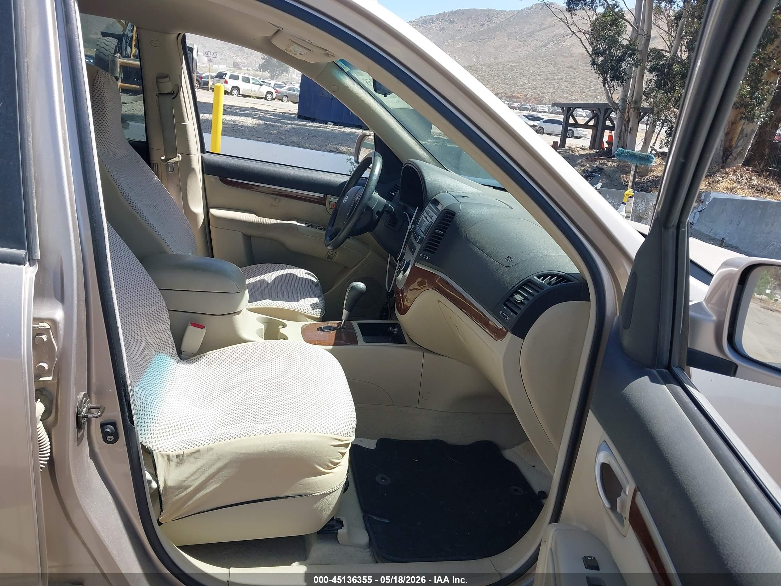 2007 Hyundai Santa Fe Gls Silver vin: 5NMSG13D07H049119