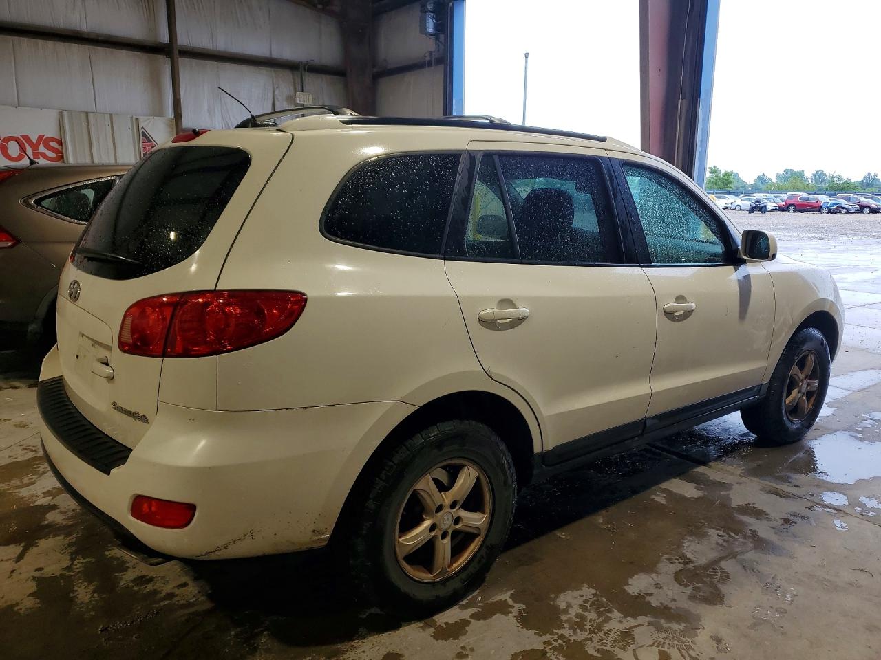 2007 Hyundai Santa Fe Белый vin: 5NMSG13D07H086042