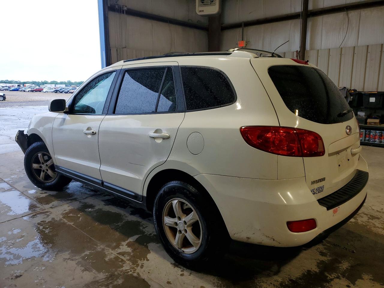 2007 Hyundai Santa Fe Белый vin: 5NMSG13D07H086042